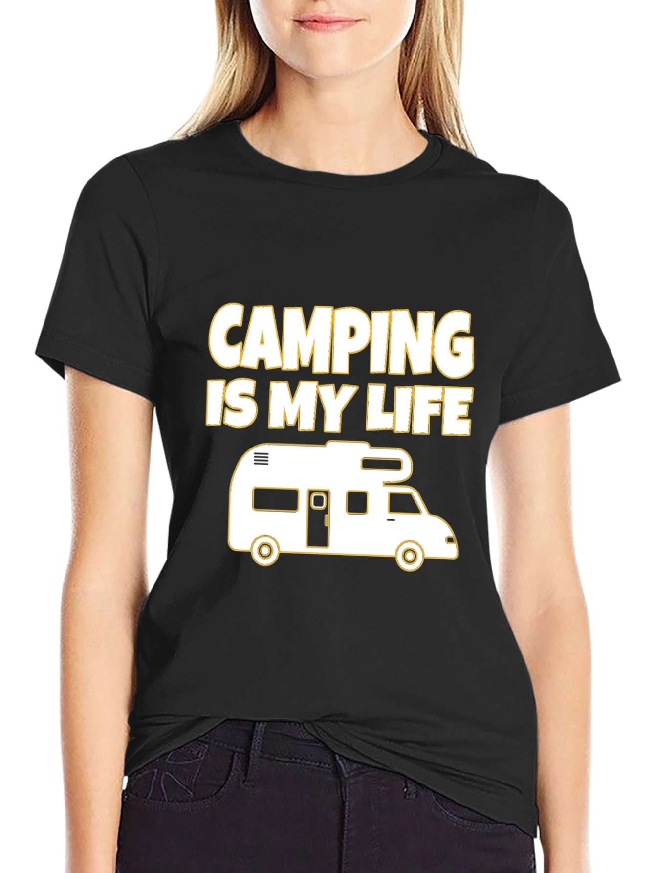 Camping Is My Life T-Shirt - RV Camper Tee