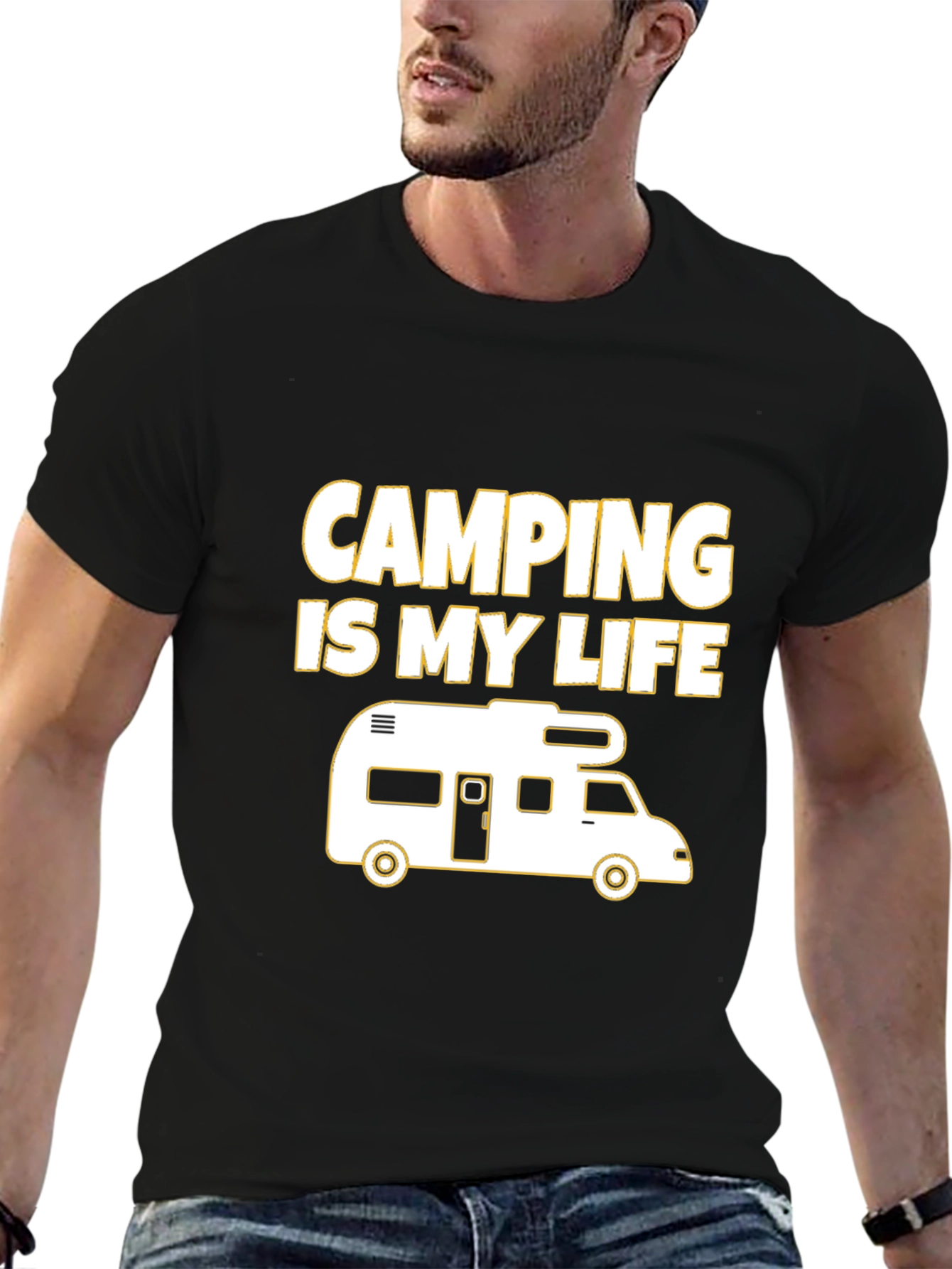 Camping Is My Life T-Shirt - RV Camper Tee