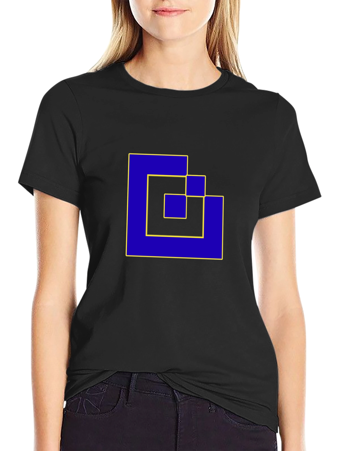 Abstract Geometric T-Shirt - Modern Design