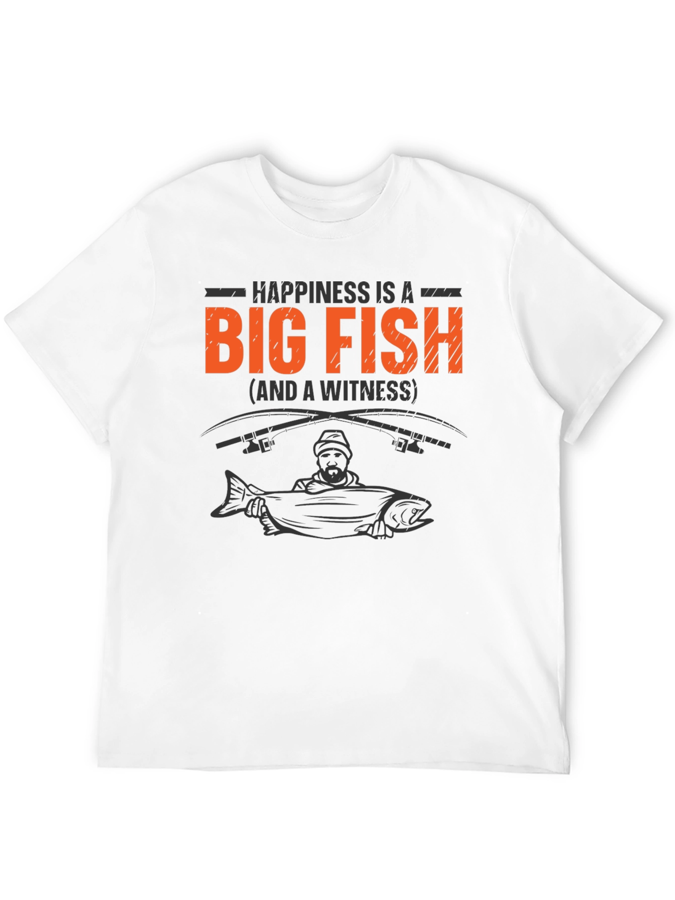 Big Fish T-Shirt - Happiness and a Witness