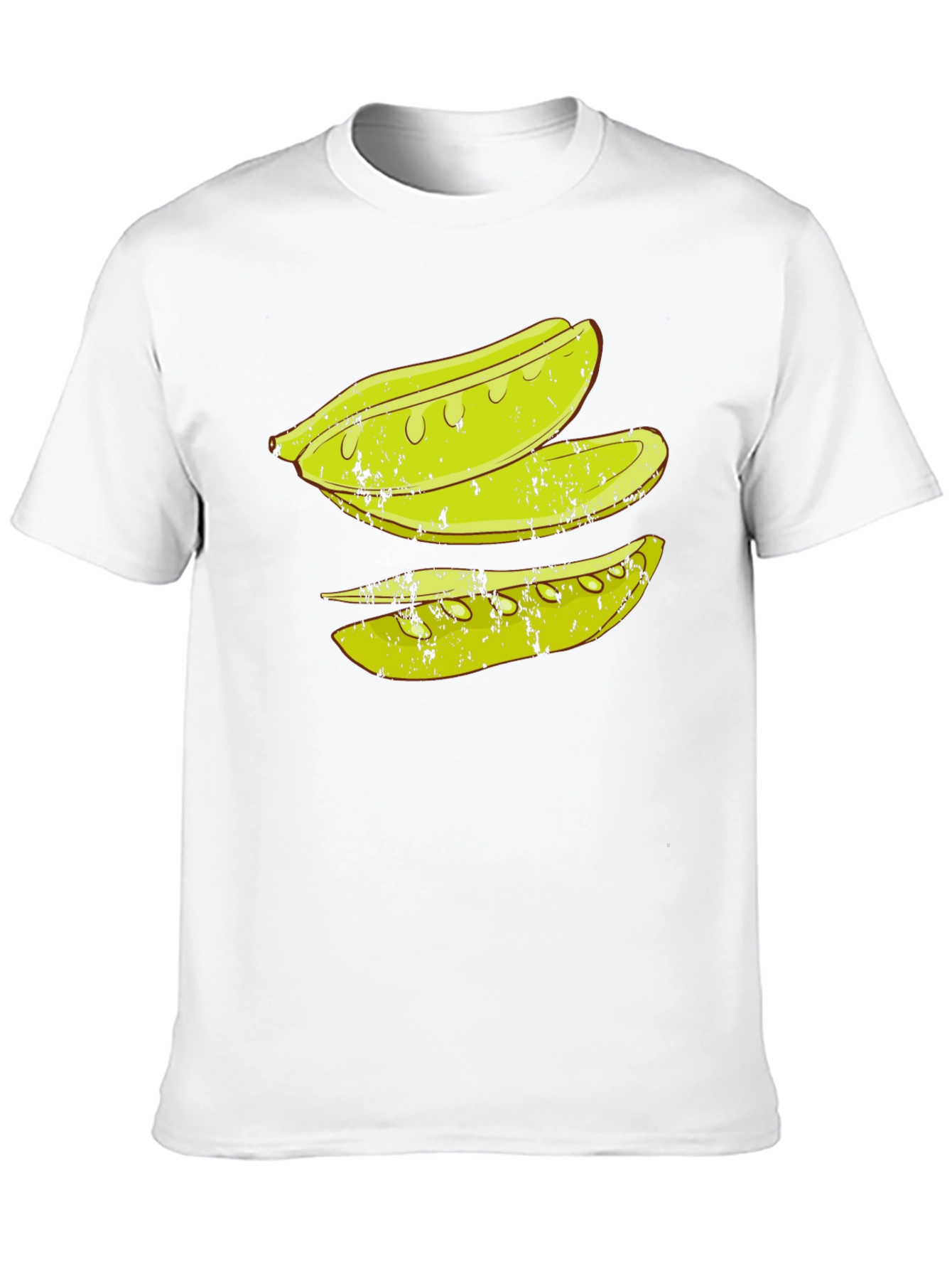 Pickle Slice Graphic Tee - Black Cotton T-Shirt