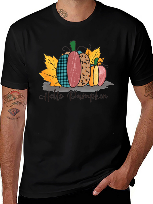 Hello Pumpkin Fall Graphic Tee