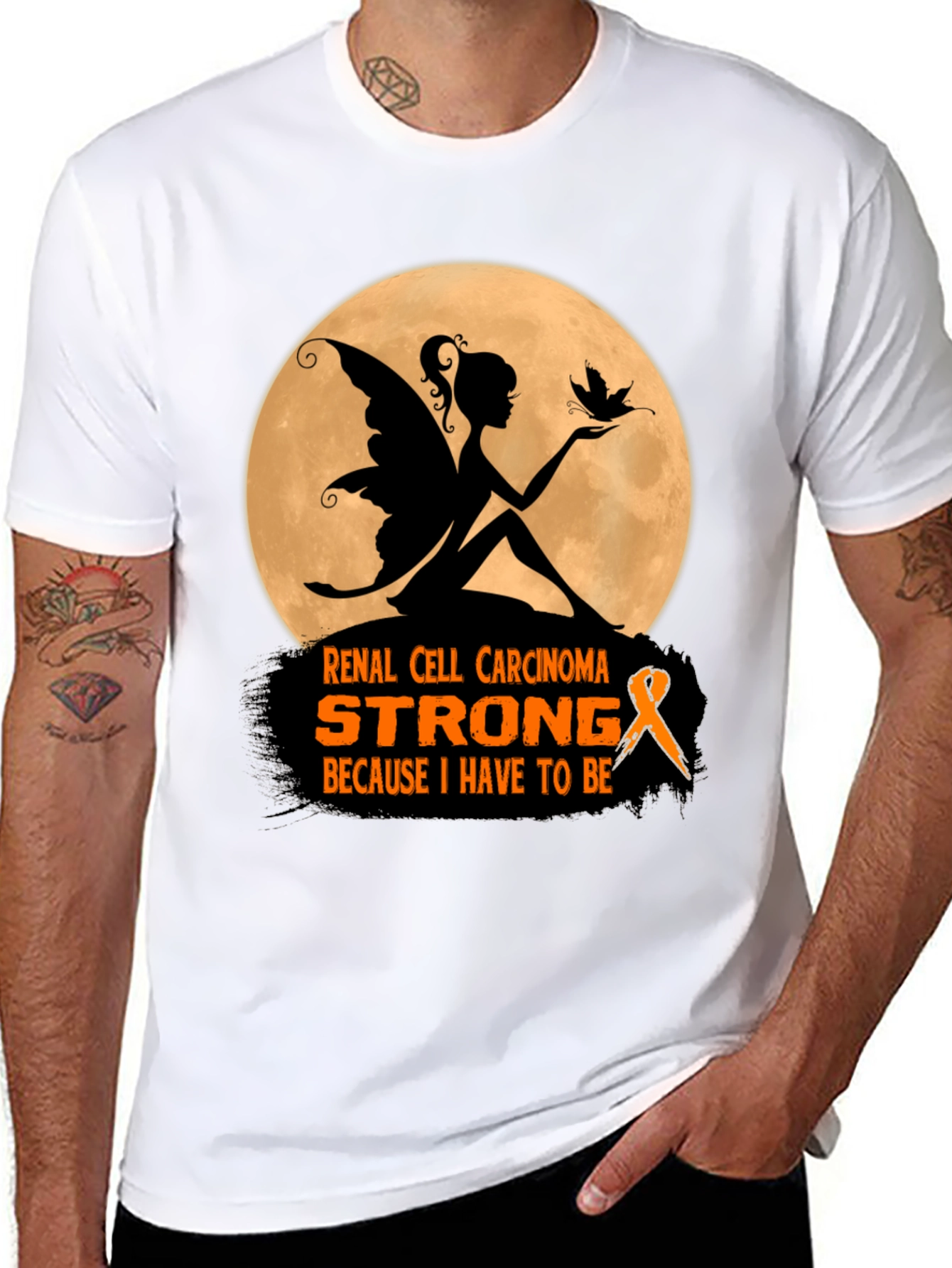 Renal Cell Carcinoma Strong Fairy T-Shirt