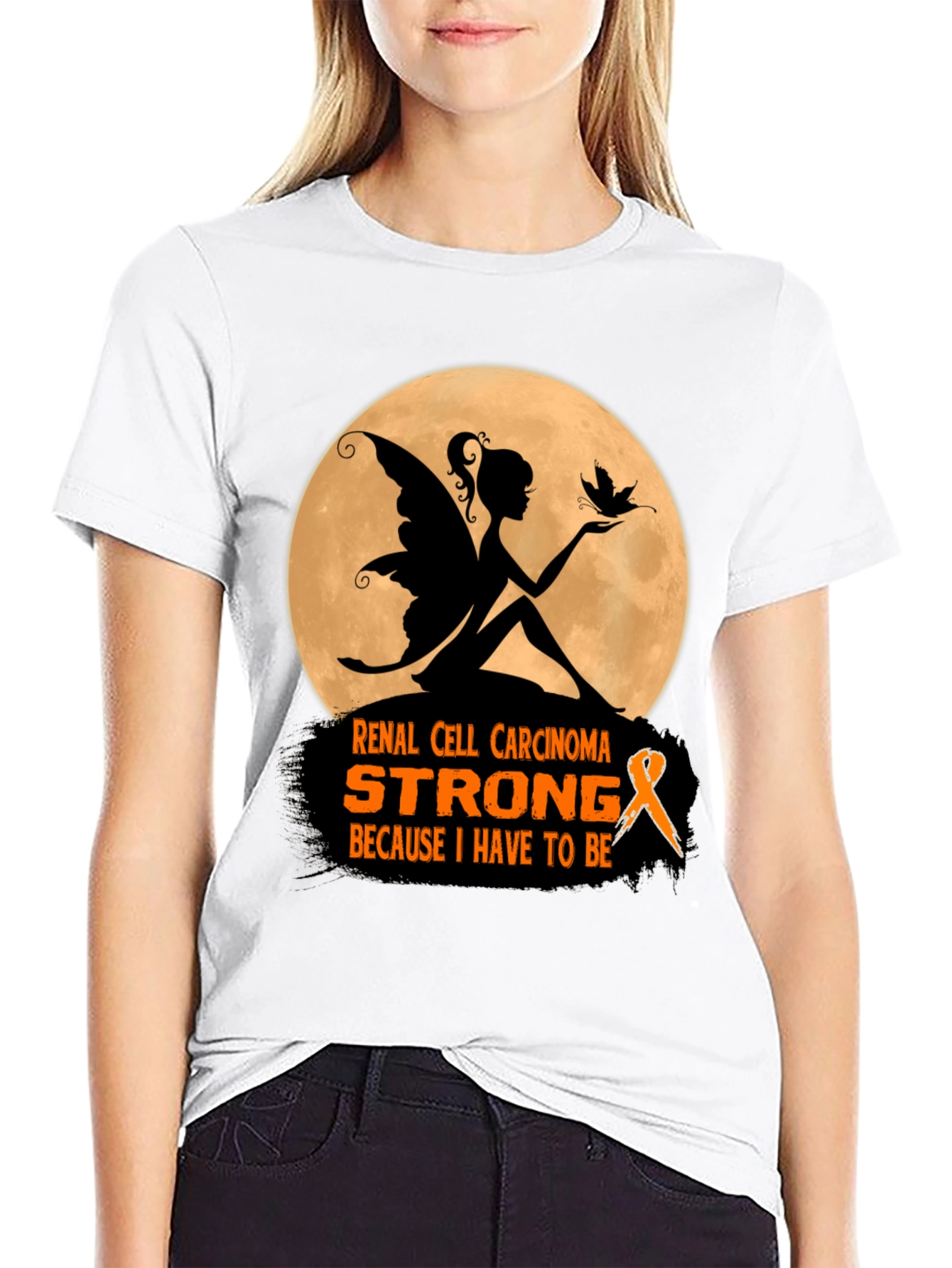Renal Cell Carcinoma Strong Fairy T-Shirt