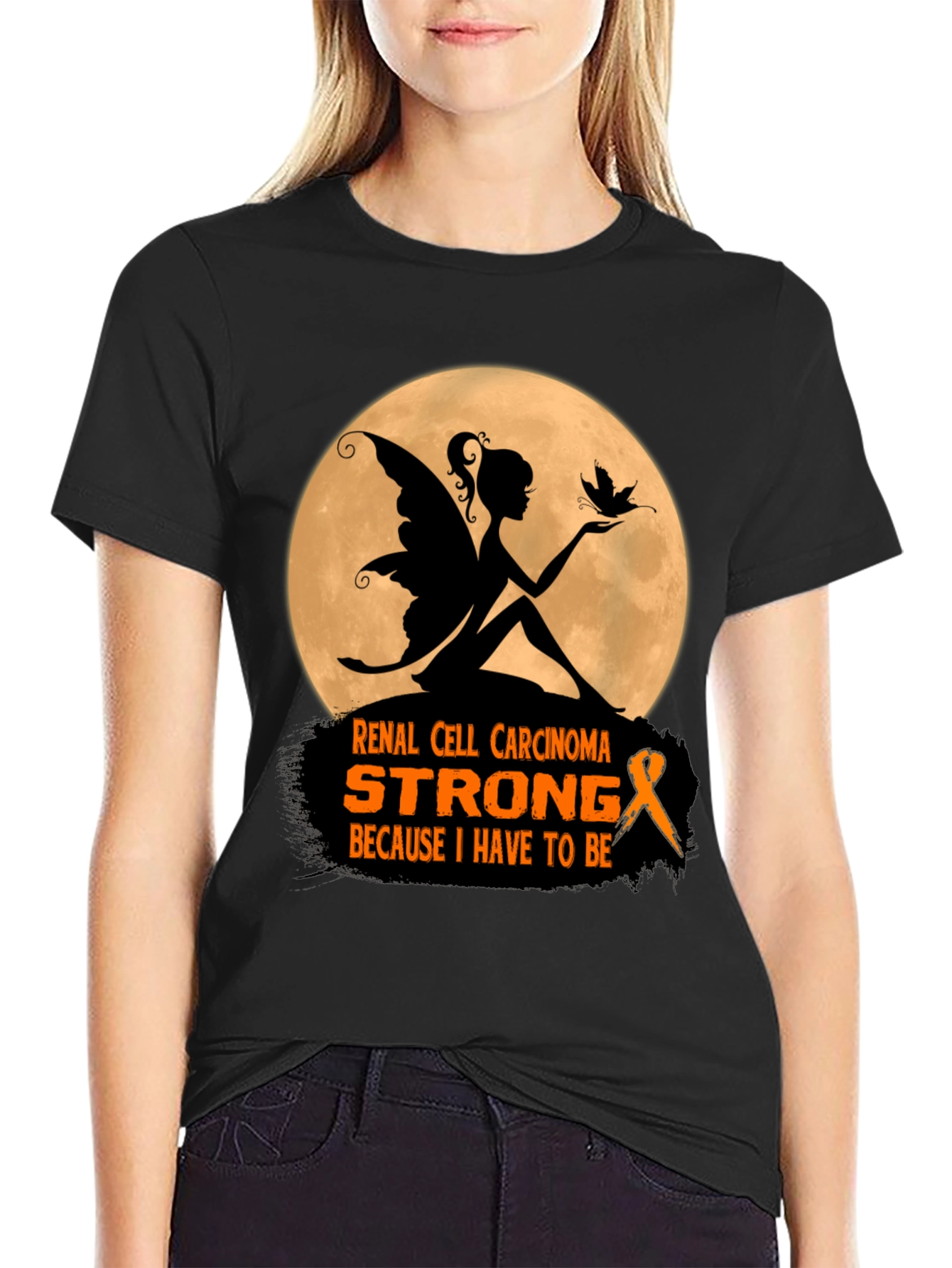 Renal Cell Carcinoma Strong Fairy T-Shirt