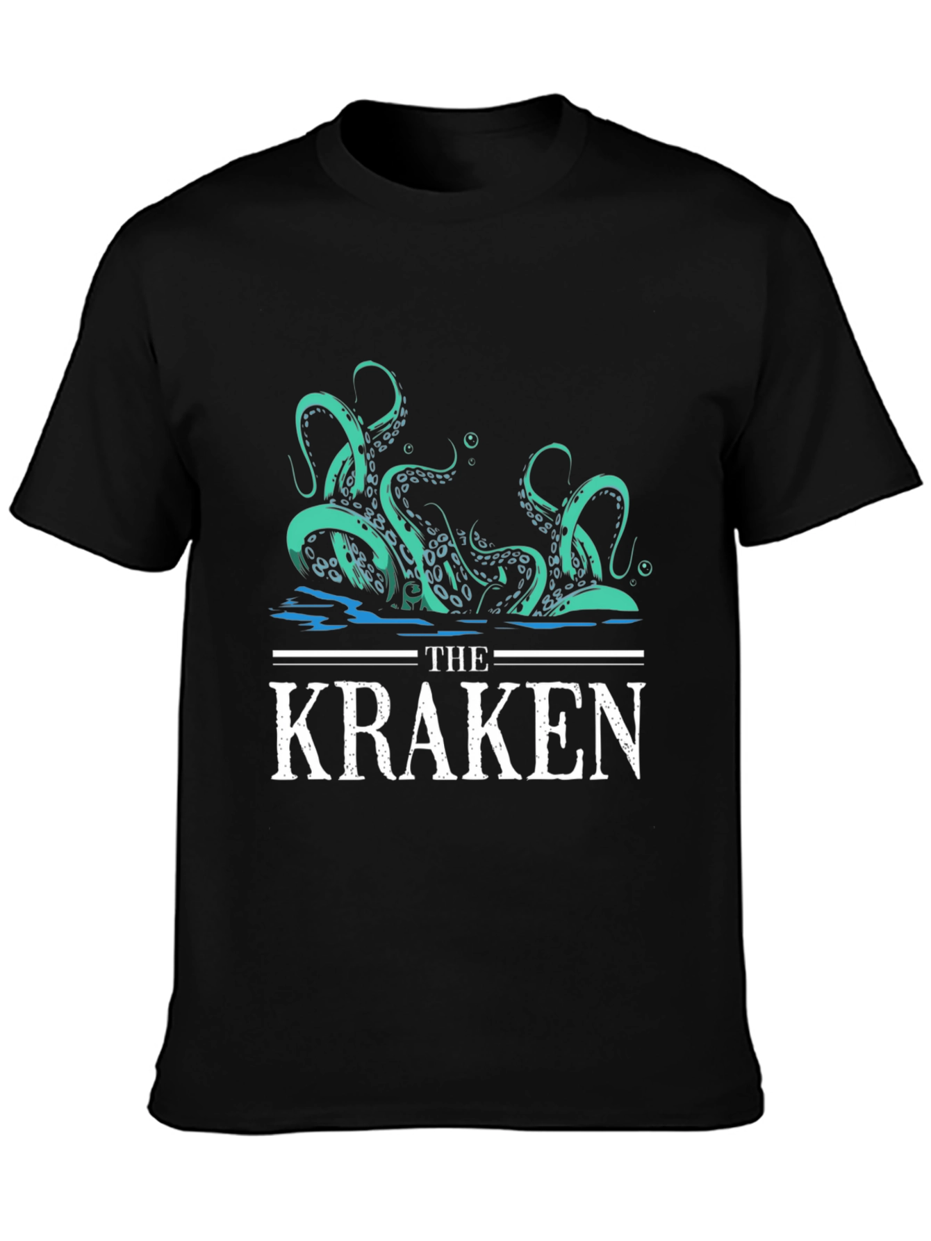 Kraken Graphic Tee - Unleash the Myth