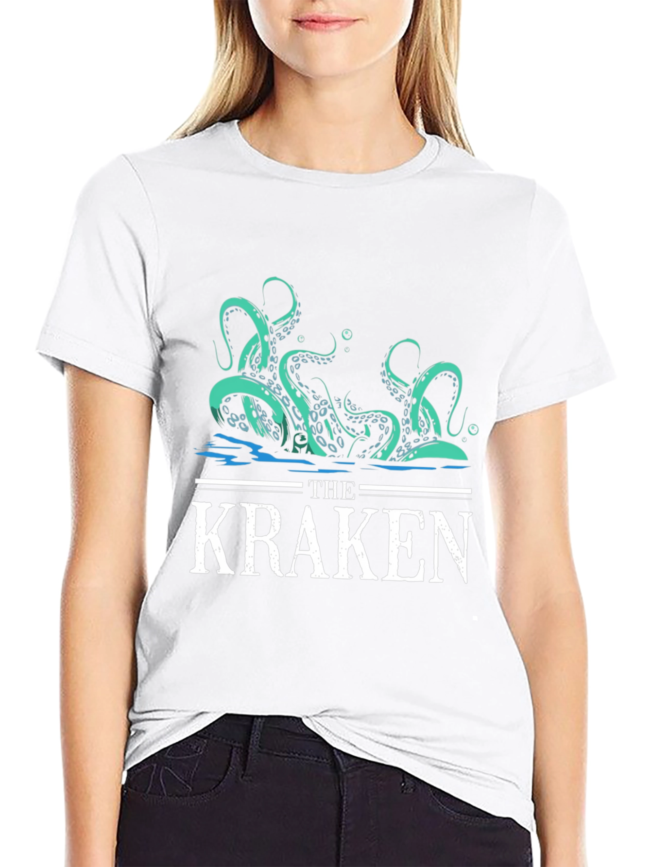 Kraken Graphic Tee - Unleash the Myth
