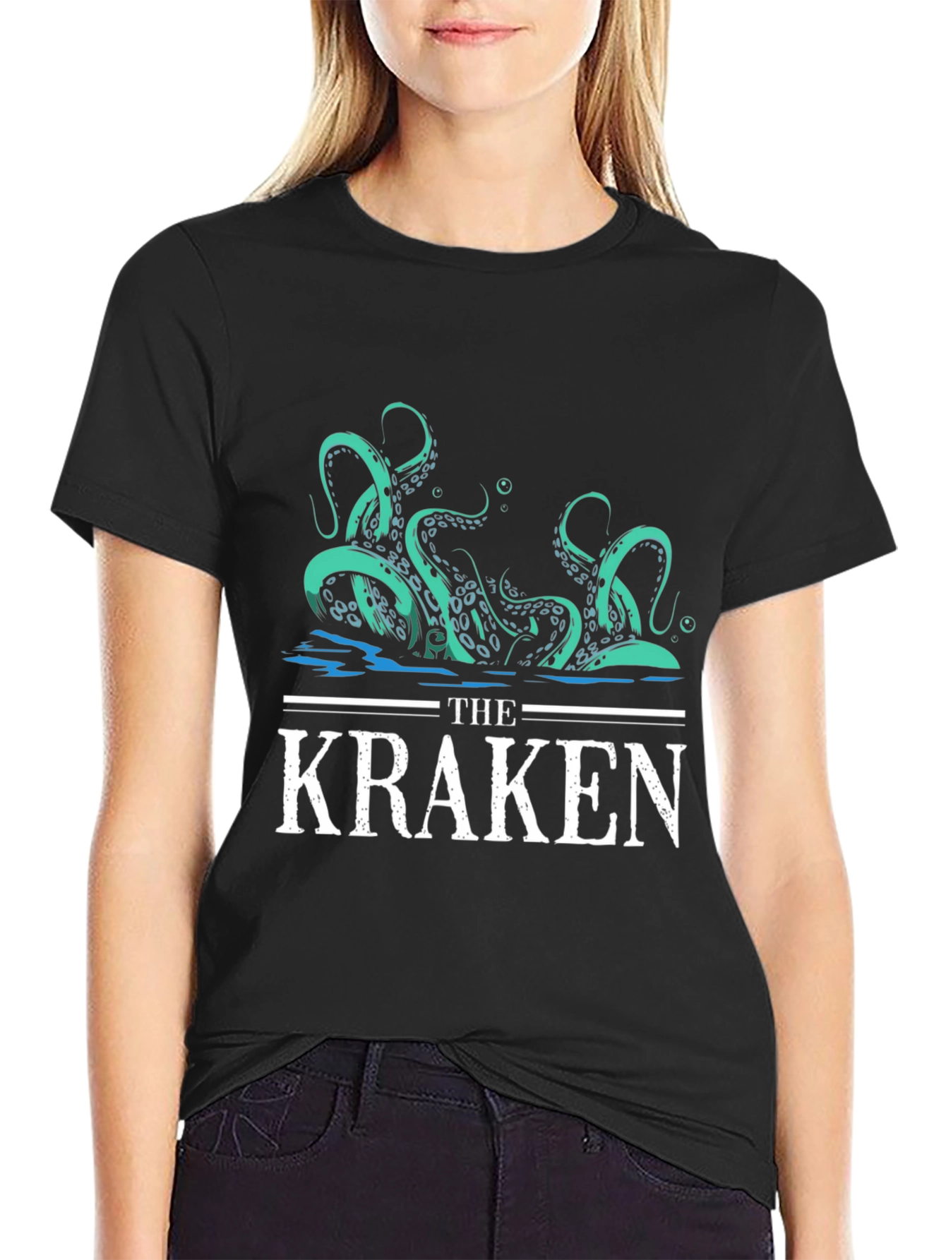 Kraken Graphic Tee - Unleash the Myth