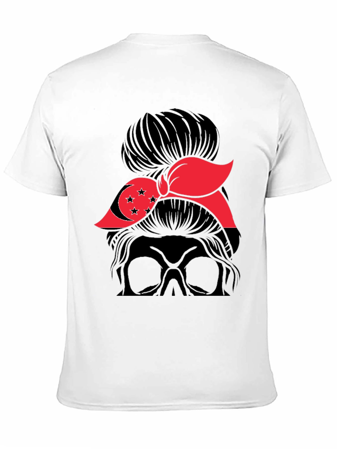 Singapore Messy Bun T-Shirt