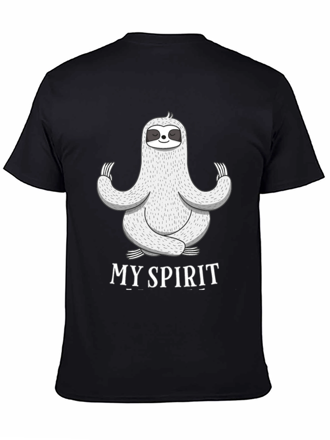 Meditating Sloth T-Shirt - Find Your Spirit