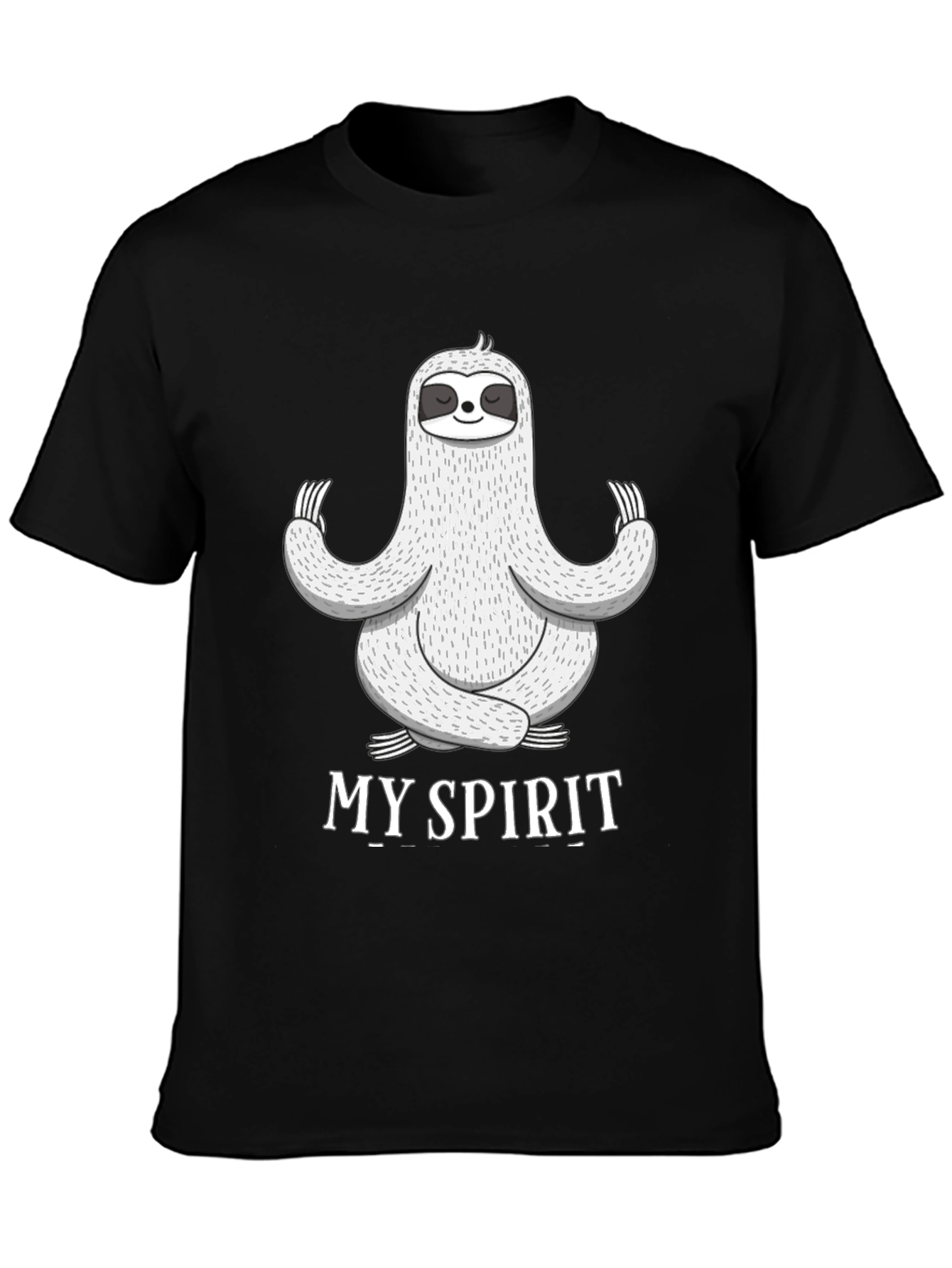 Meditating Sloth T-Shirt - Find Your Spirit