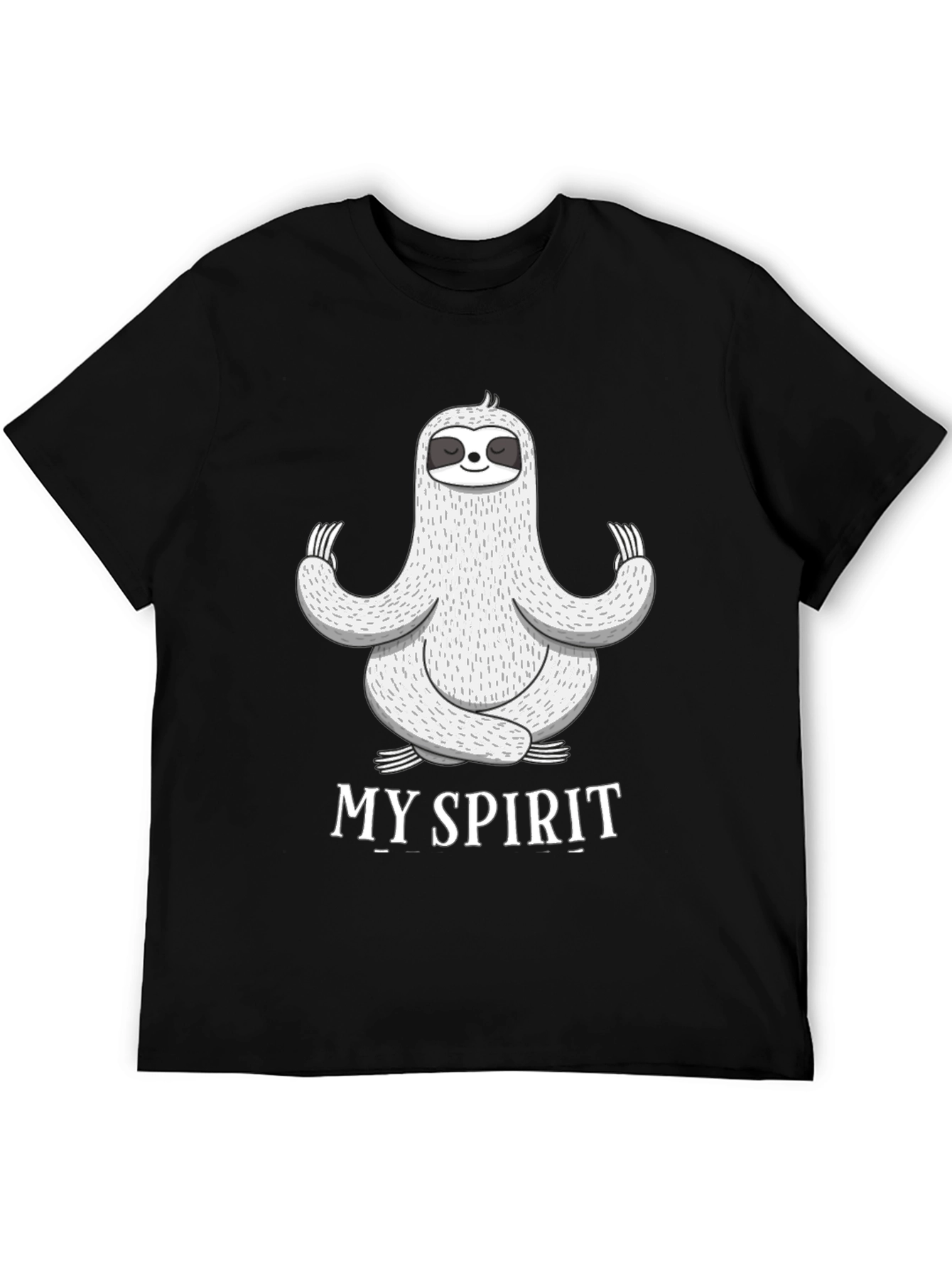 Meditating Sloth T-Shirt - Find Your Spirit