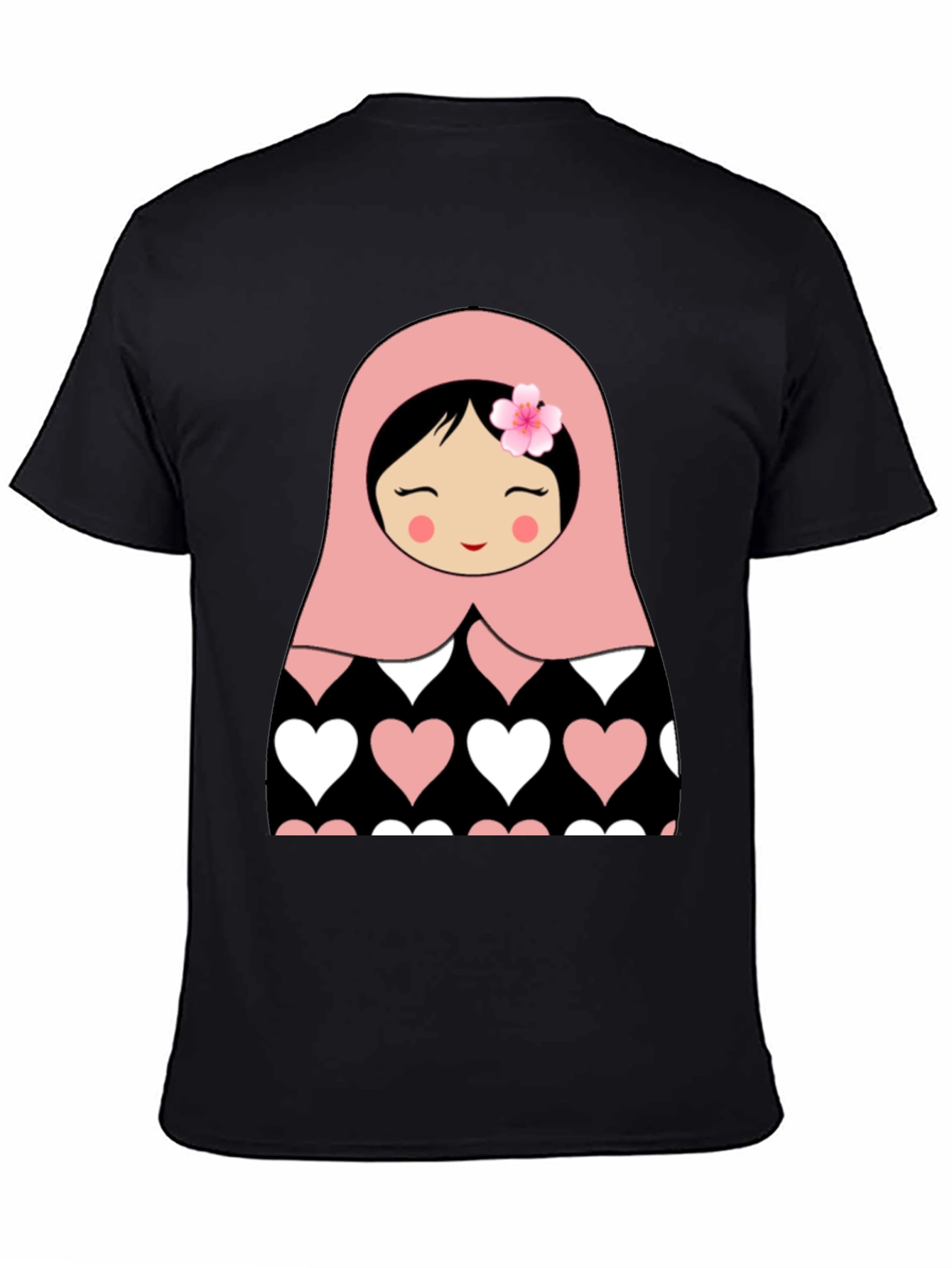 Matryoshka Doll Heart T-Shirt - Cute & Stylish