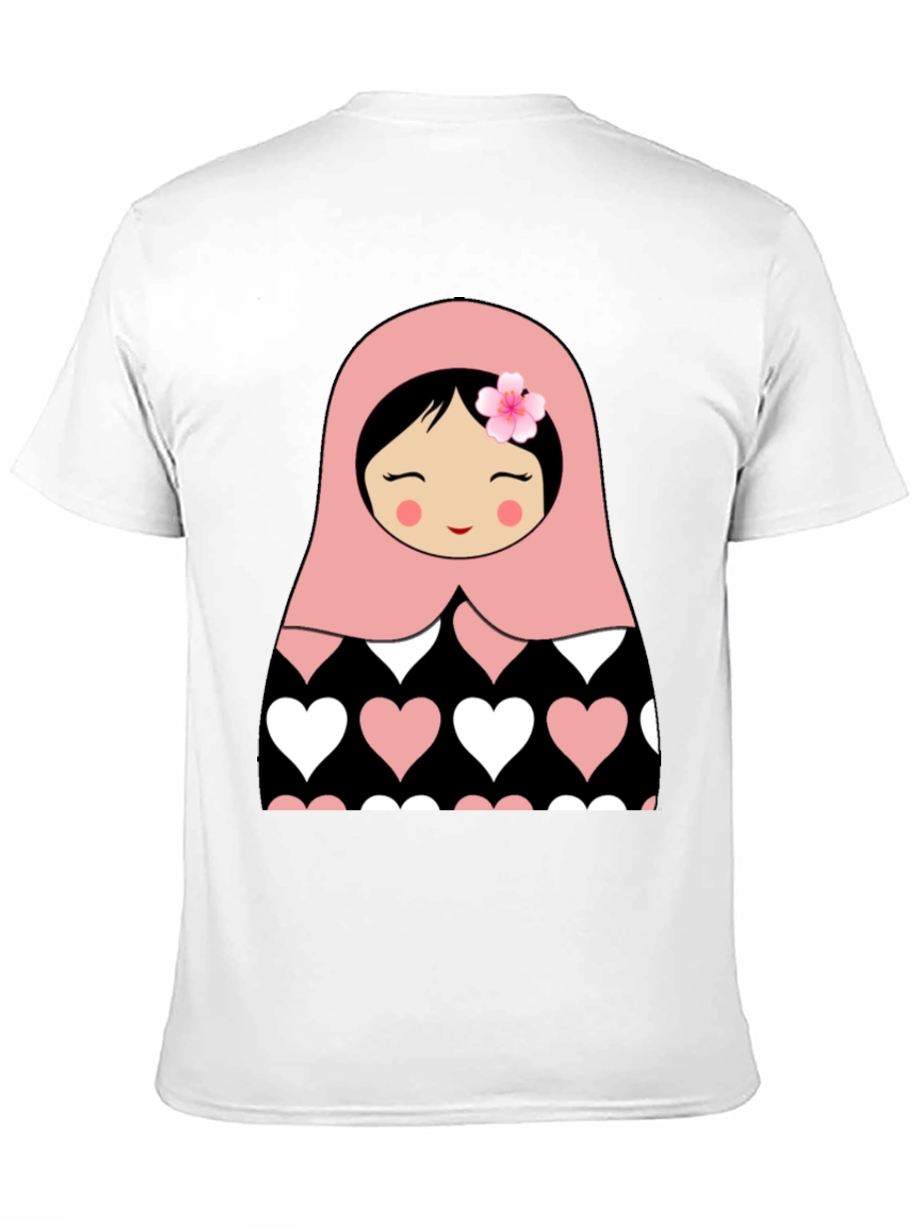 Matryoshka Doll Heart T-Shirt - Cute & Stylish