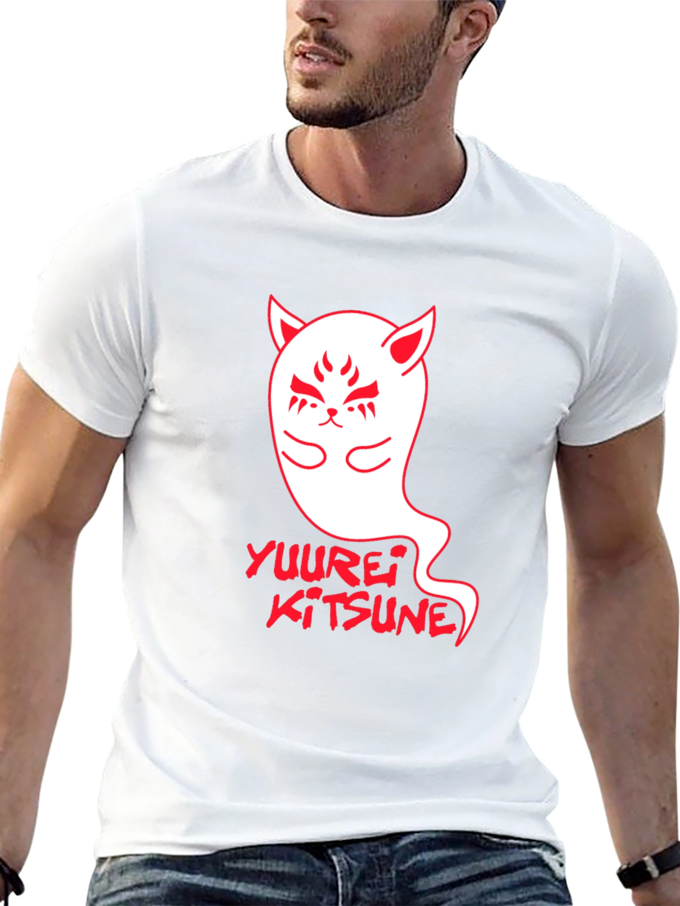 Yuurei Kitsune T-Shirt - Japanese Ghost Fox Tee