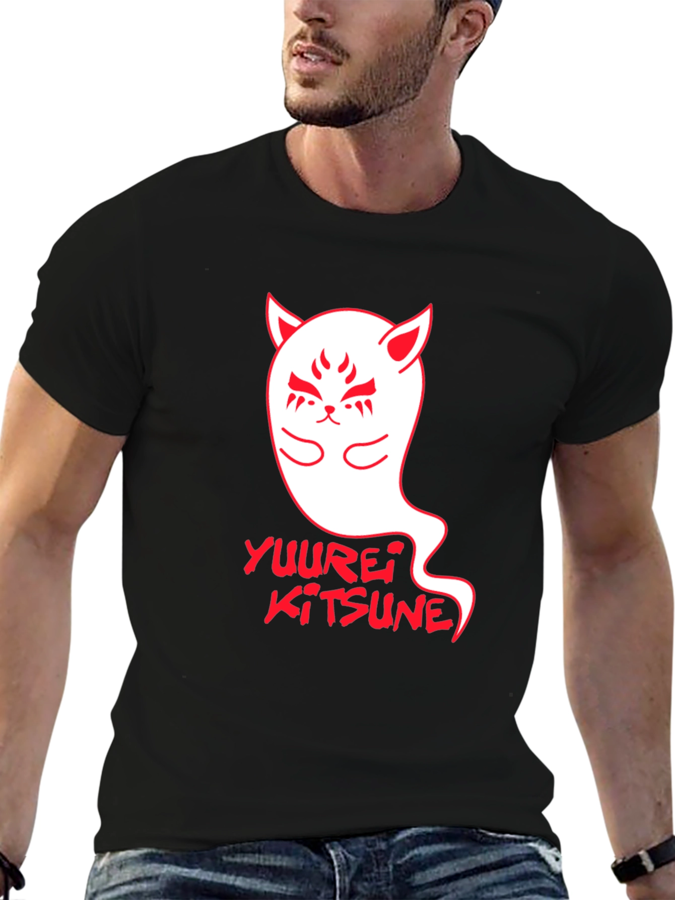 Yuurei Kitsune T-Shirt - Japanese Ghost Fox Tee