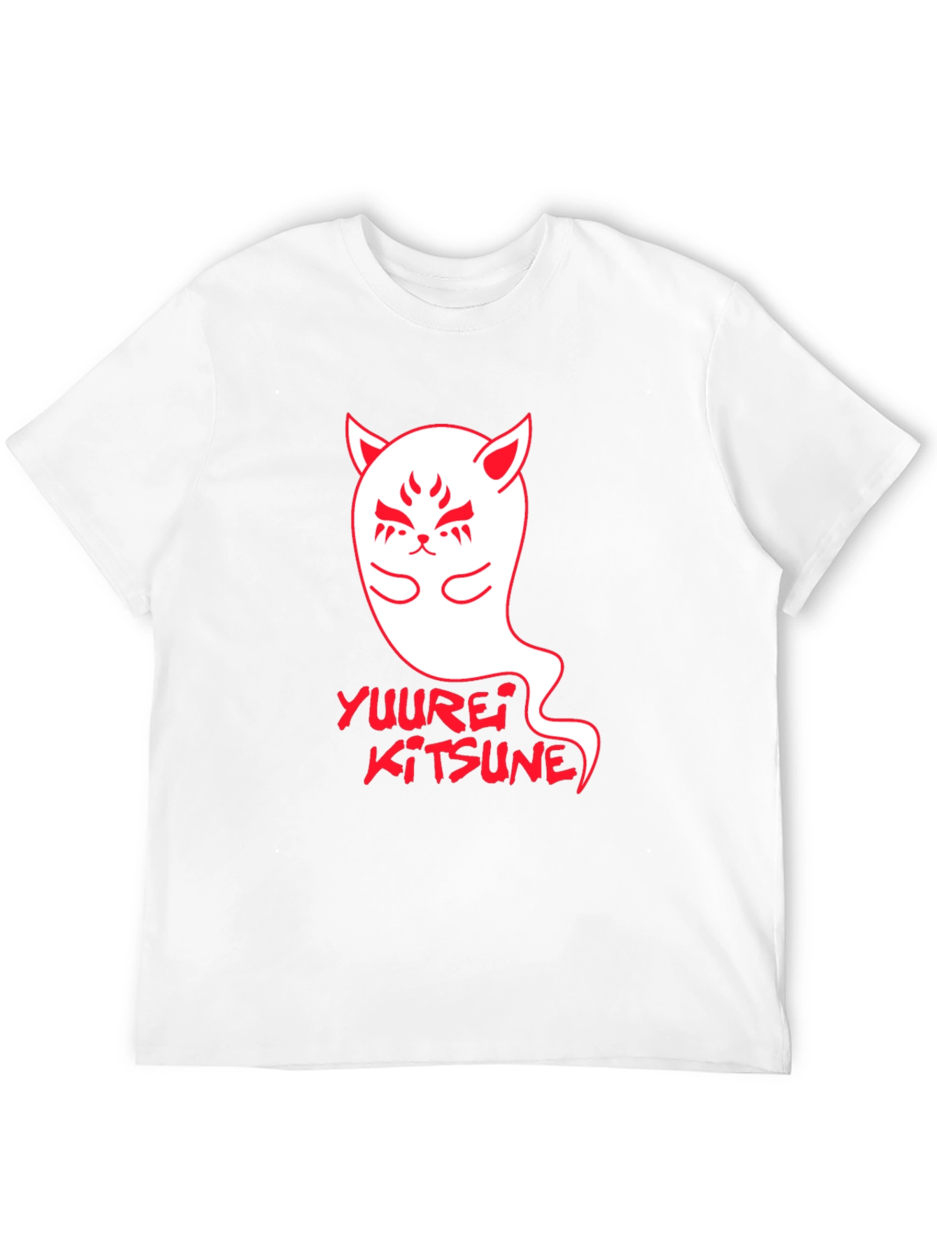 Yuurei Kitsune T-Shirt - Japanese Ghost Fox Tee