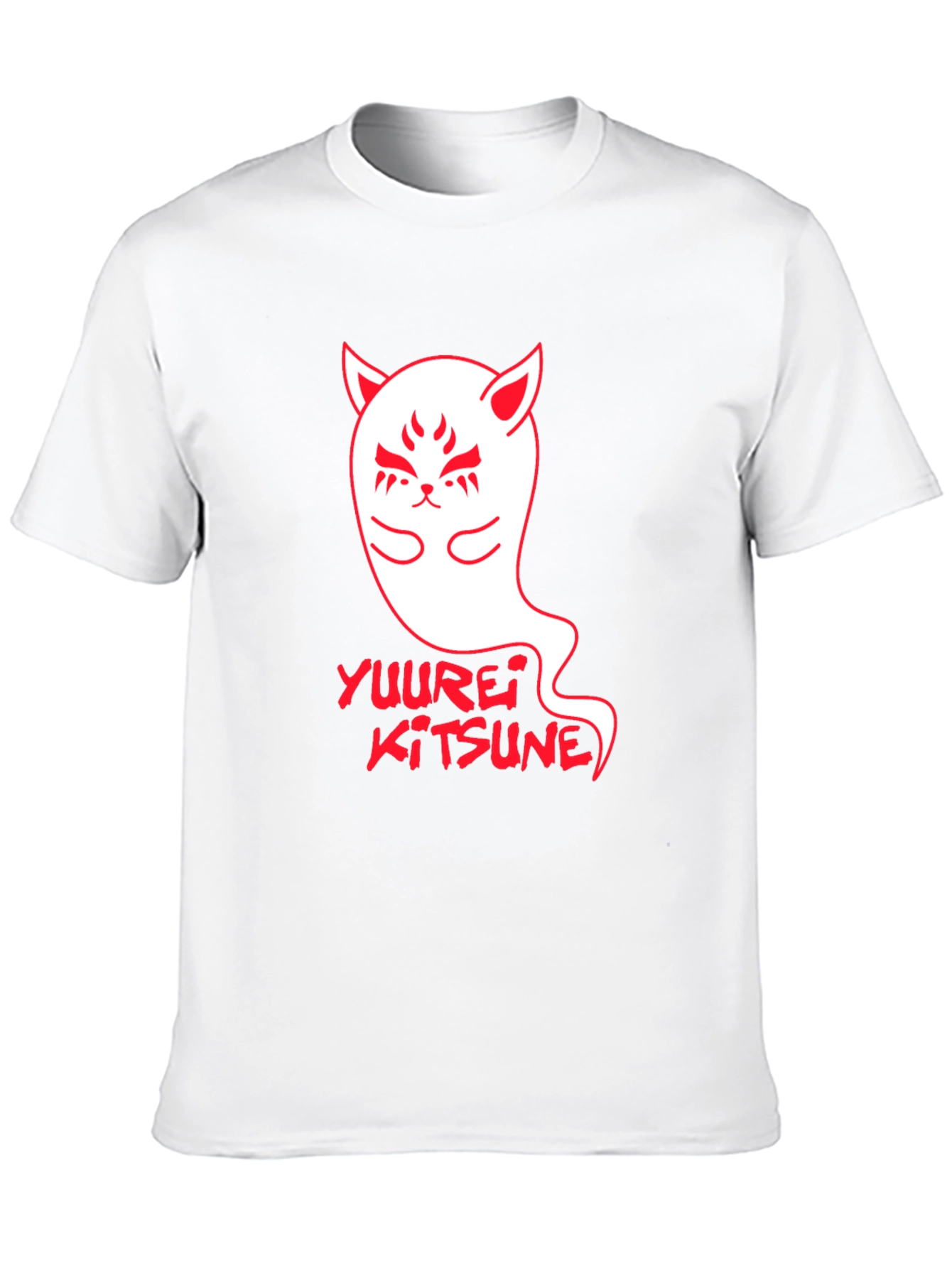 Yuurei Kitsune T-Shirt - Japanese Ghost Fox Tee
