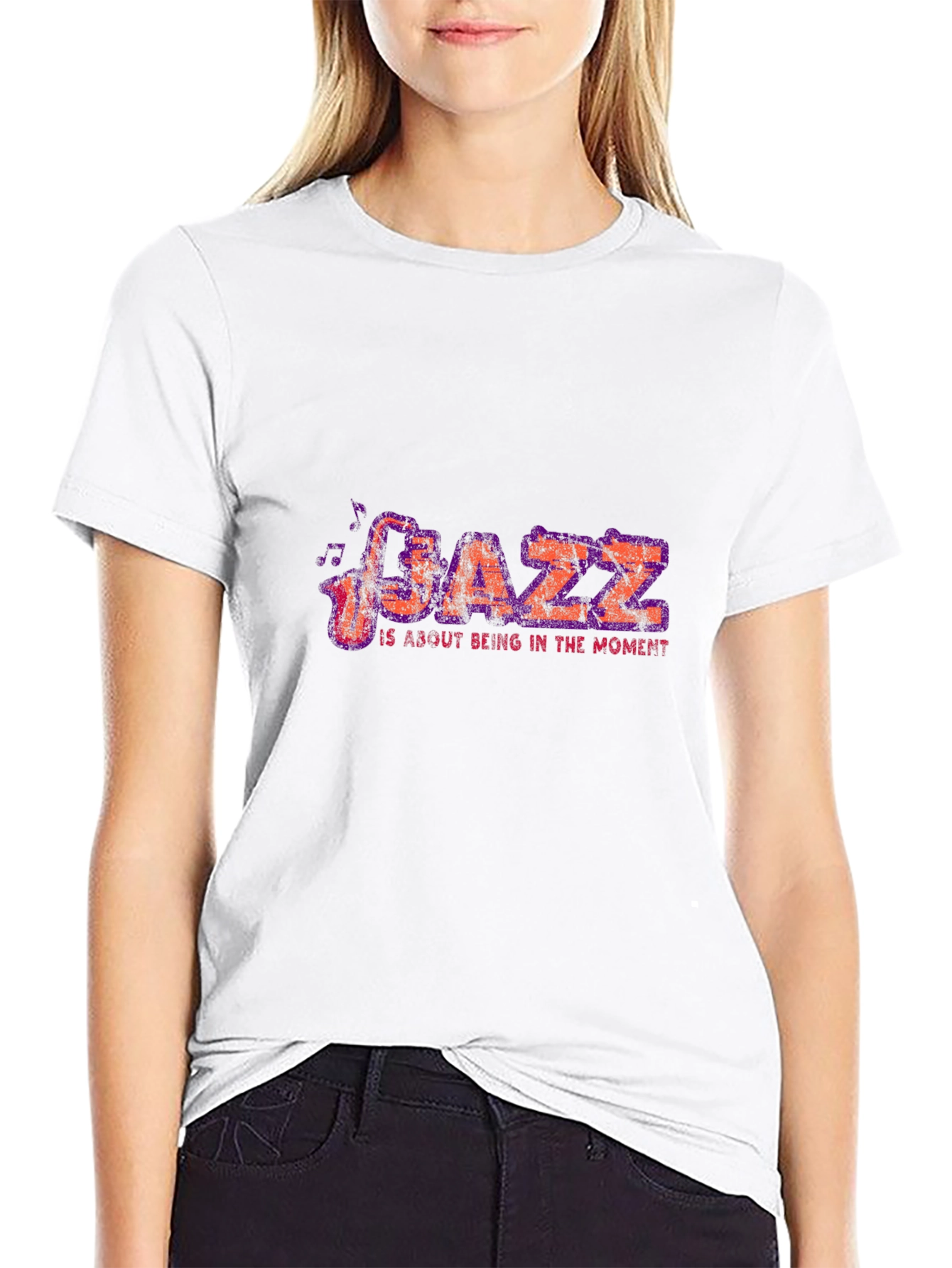 Jazz Music T-Shirt -  Being in the Moment Design