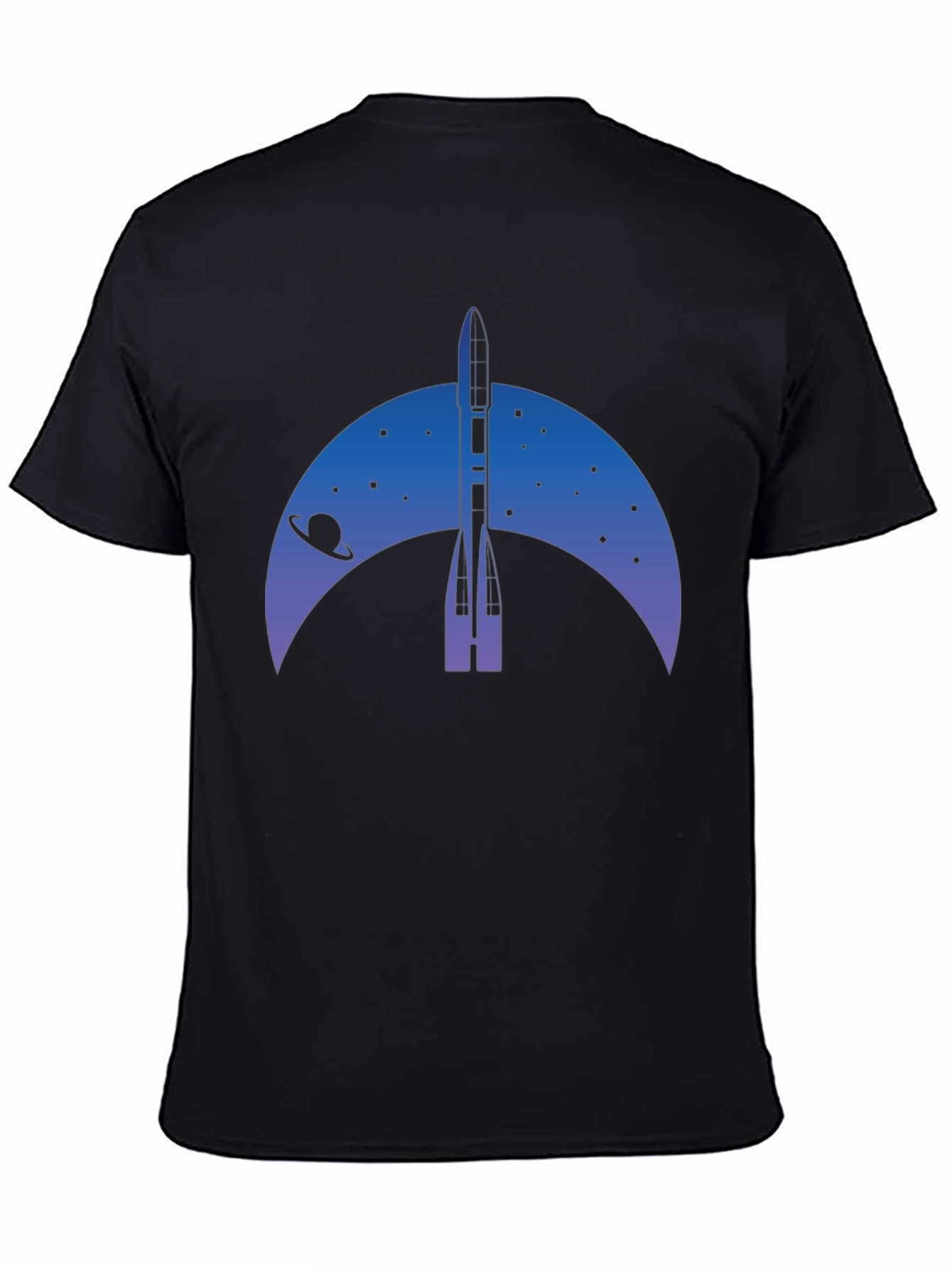 Rocket Launch Graphic Tee - Space Exploration Shirt