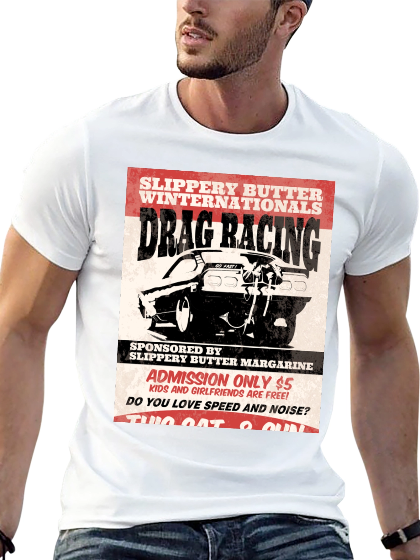Drag Racing T-Shirt - Slippery Butter Internationals