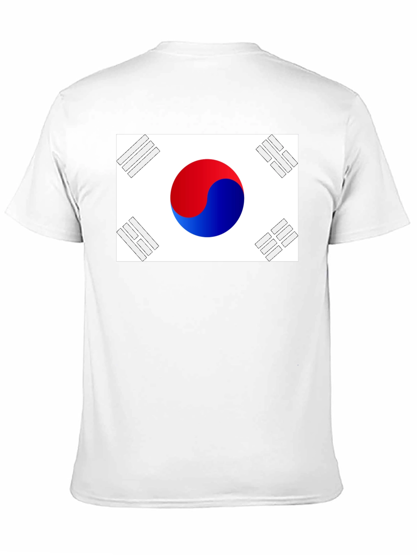 South Korea Flag Graphic T-Shirt