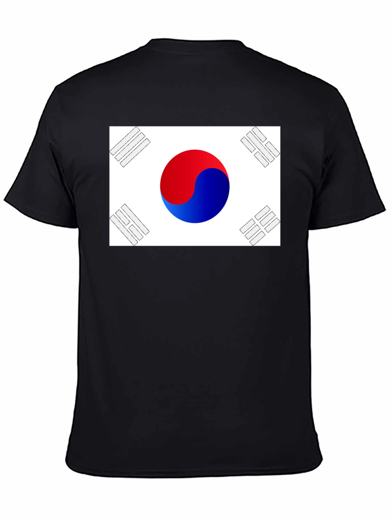 South Korea Flag Graphic T-Shirt