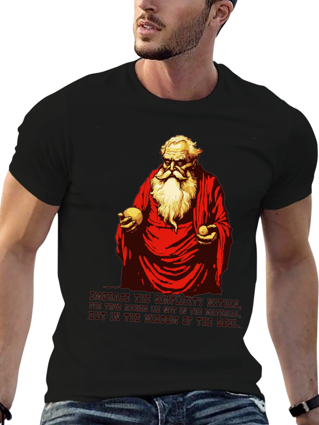 Philosopher T-Shirt - Seek the Wisdom Within