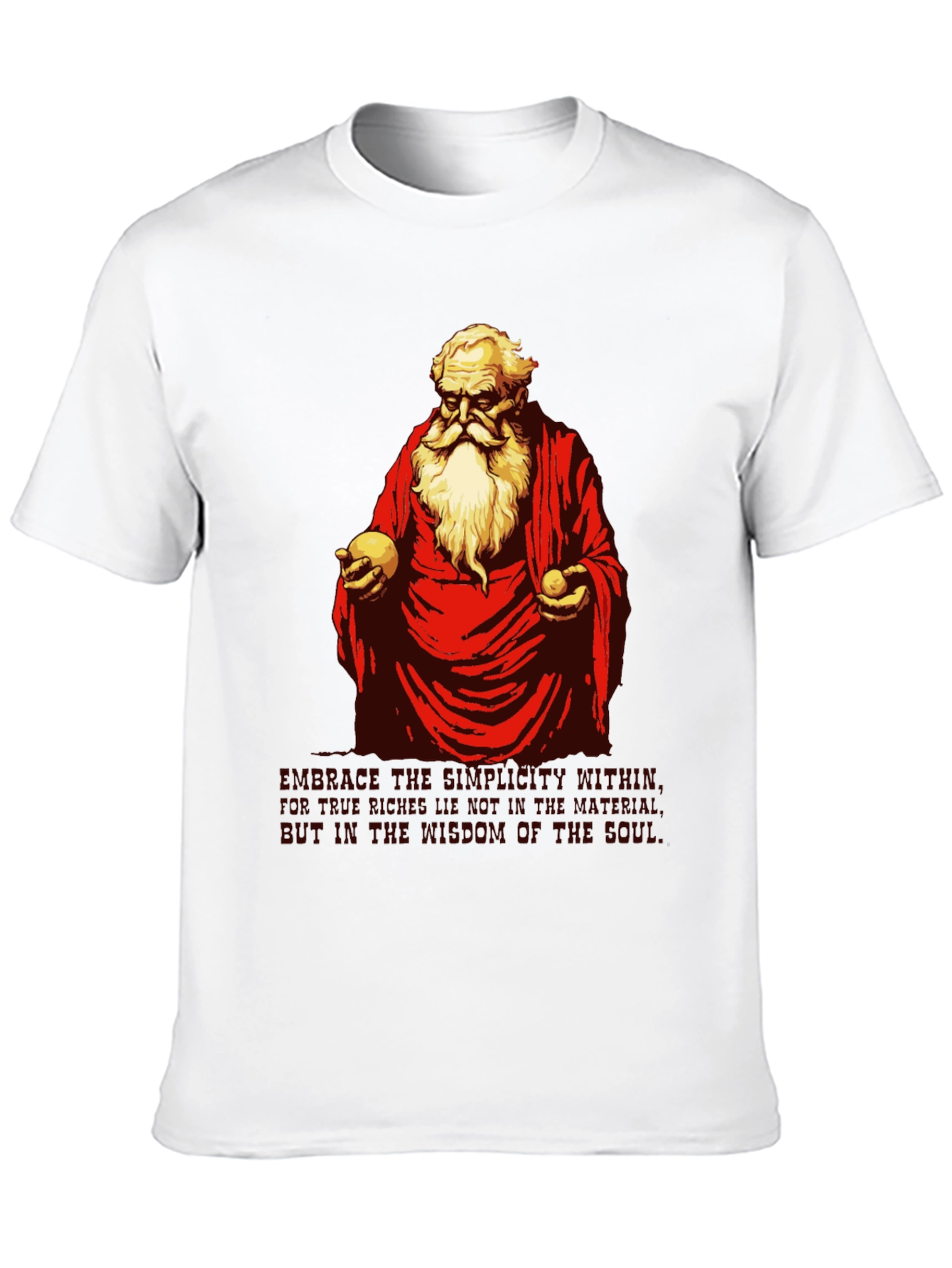 Philosopher T-Shirt - Seek the Wisdom Within