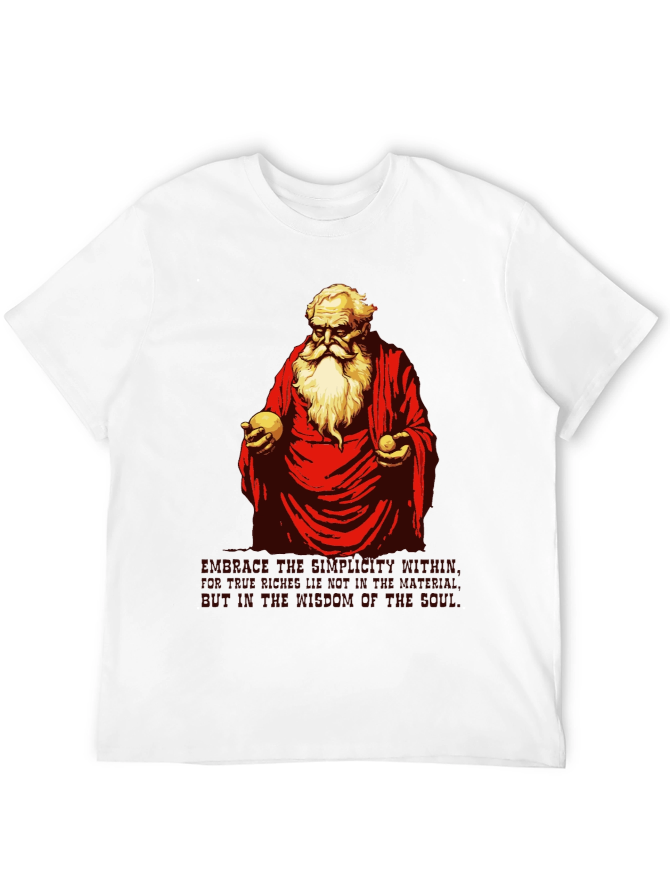 Philosopher T-Shirt - Seek the Wisdom Within