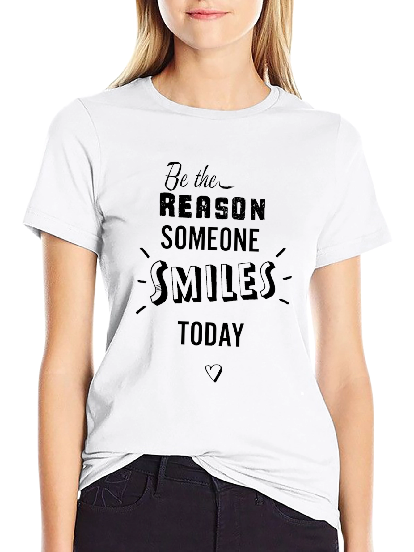 Inspirational Be the Reason Black T-Shirt
