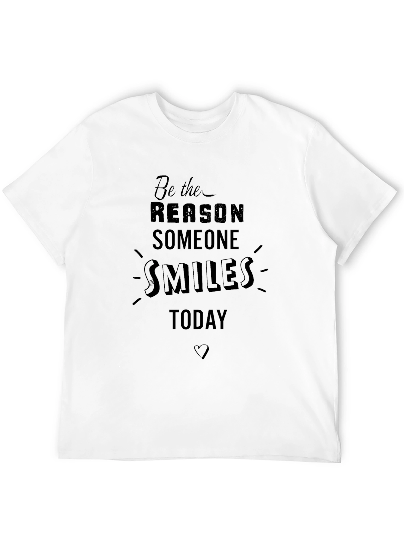 Inspirational Be the Reason Black T-Shirt