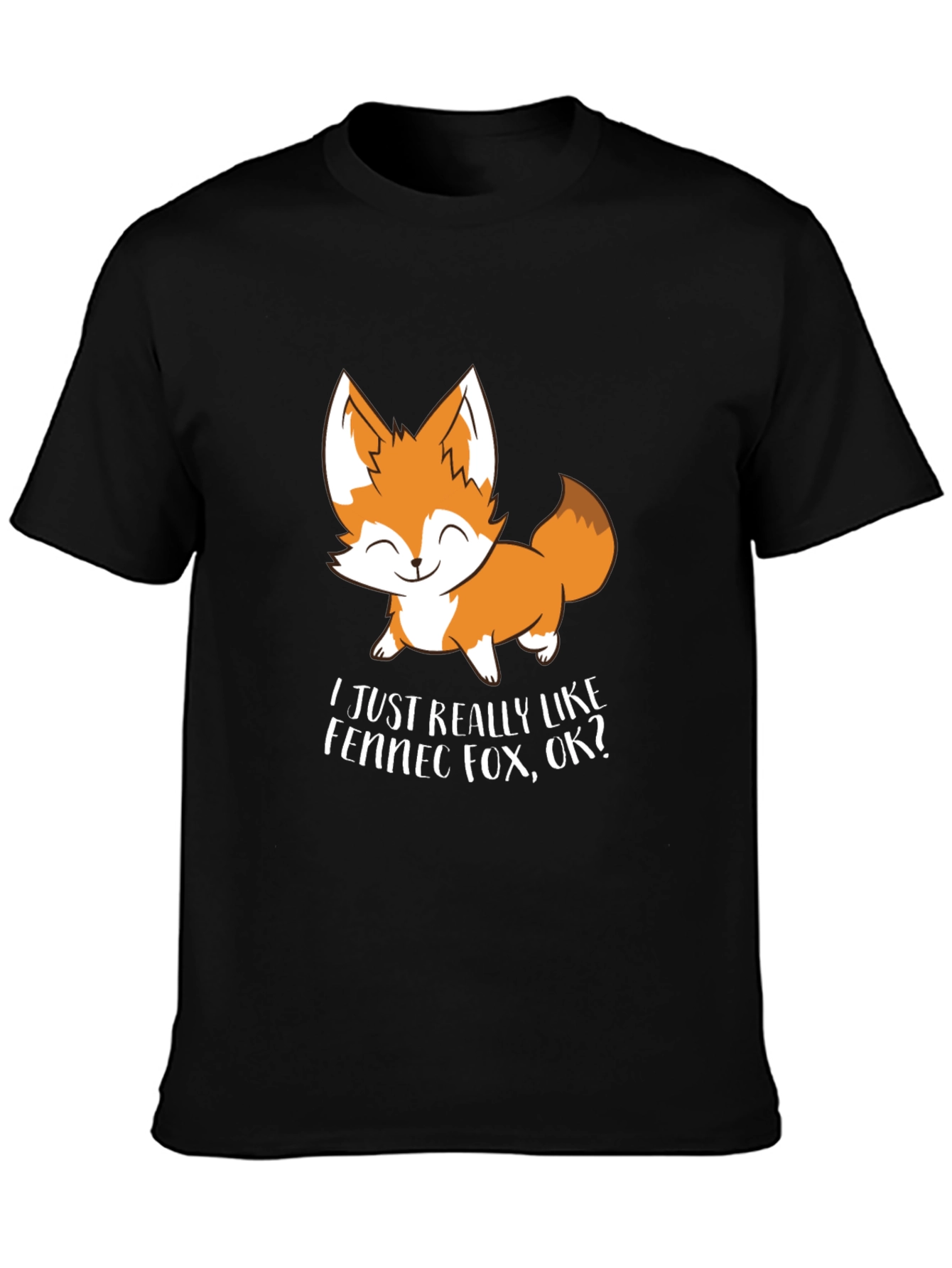 Cute Fennec Fox Graphic Tee - Unisex
