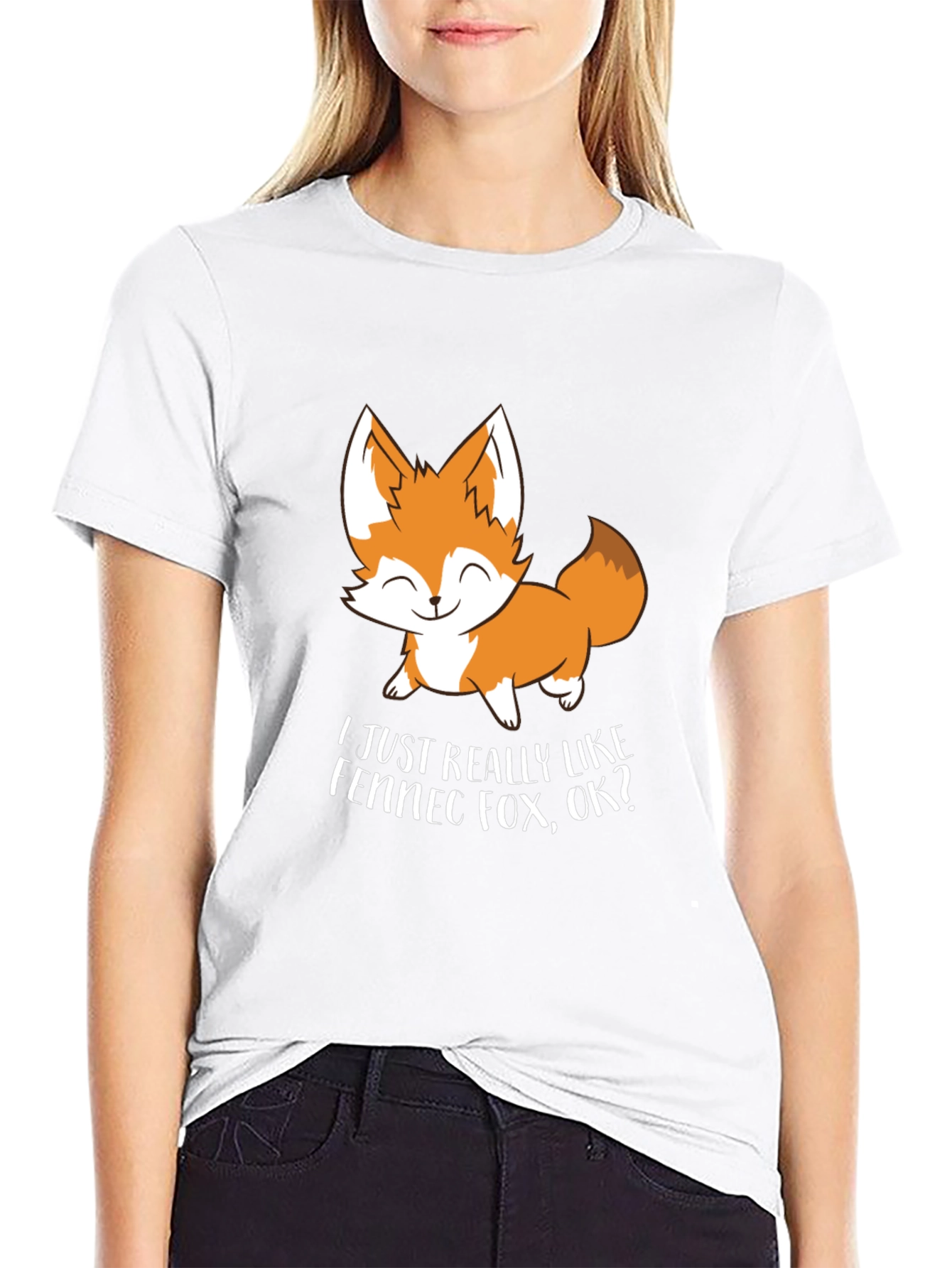 Cute Fennec Fox Graphic Tee - Unisex