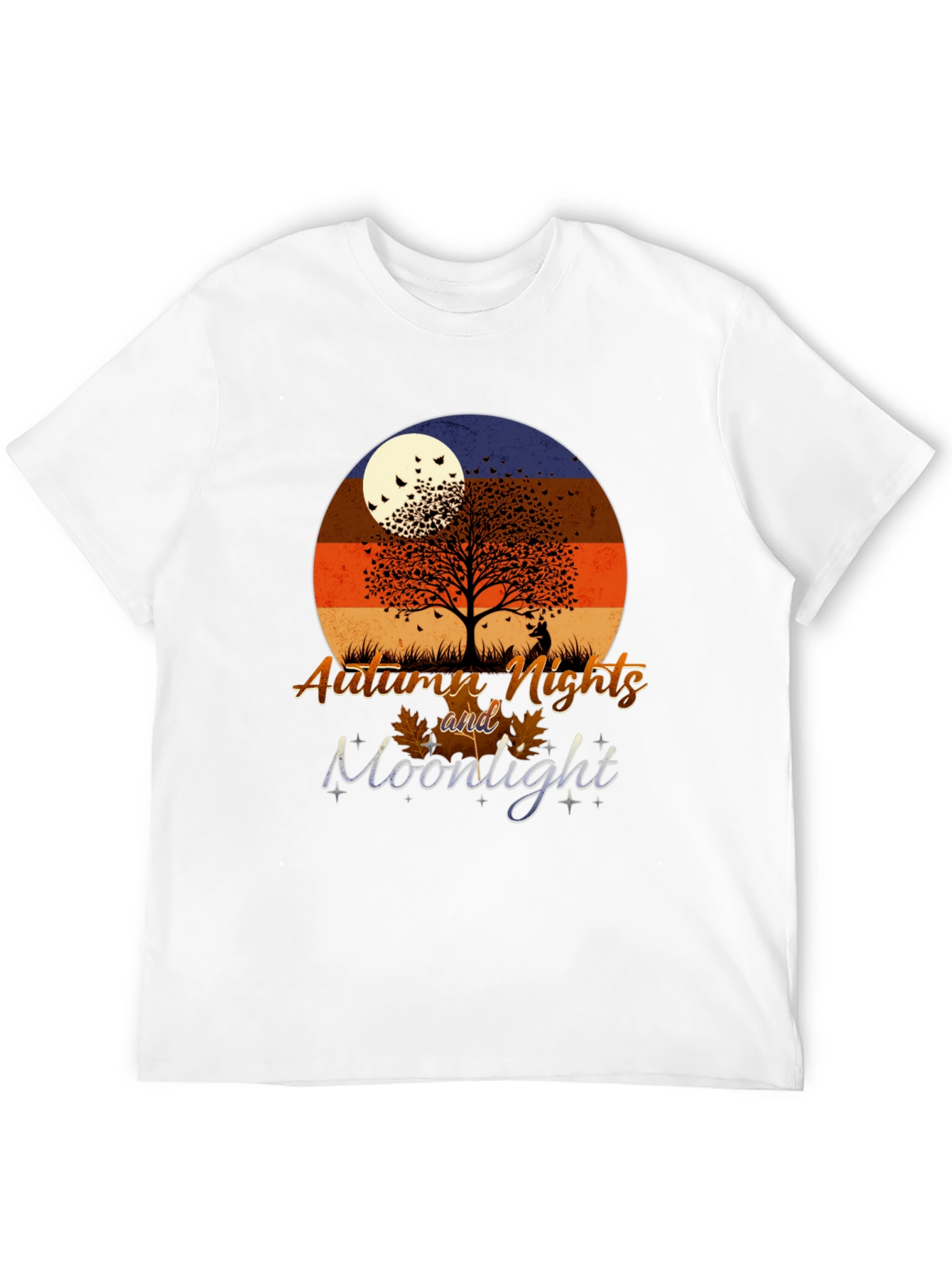 Autumn Nights Moonlight Graphic T-Shirt