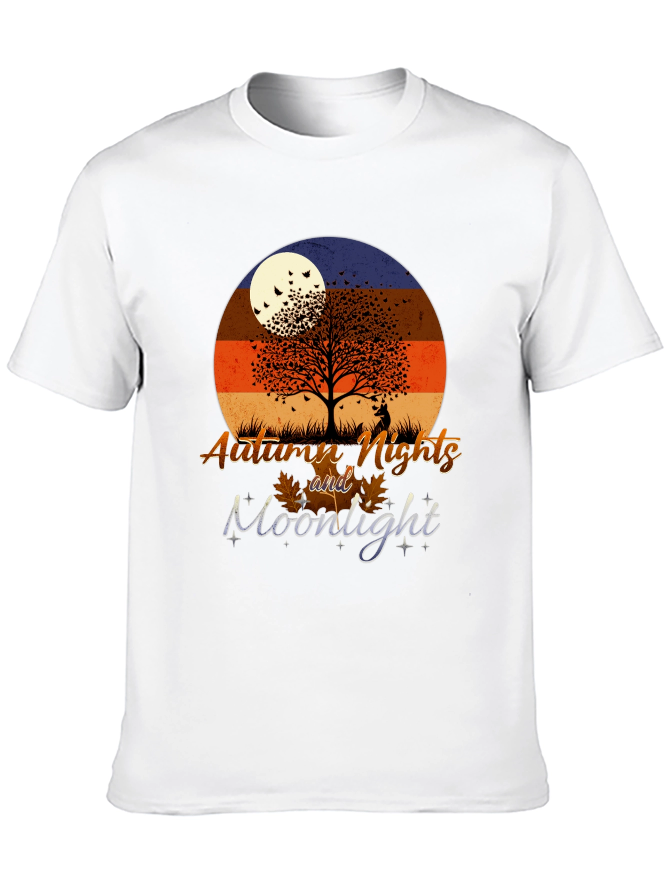 Autumn Nights Moonlight Graphic T-Shirt