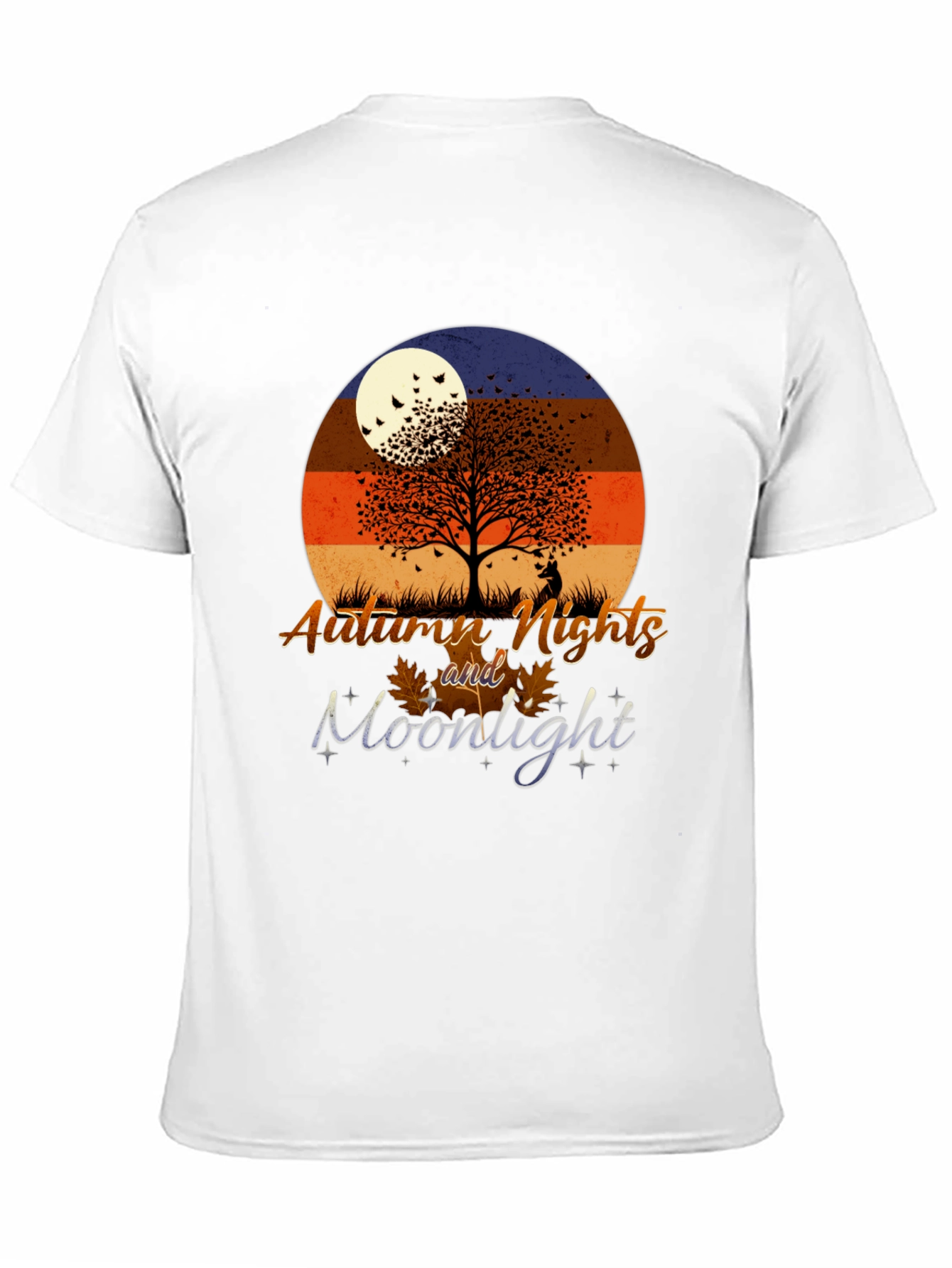 Autumn Nights Moonlight Graphic T-Shirt