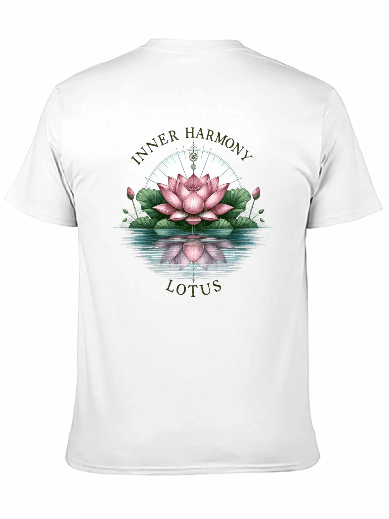 Inner Harmony Lotus Graphic Tee - Relaxed Fit