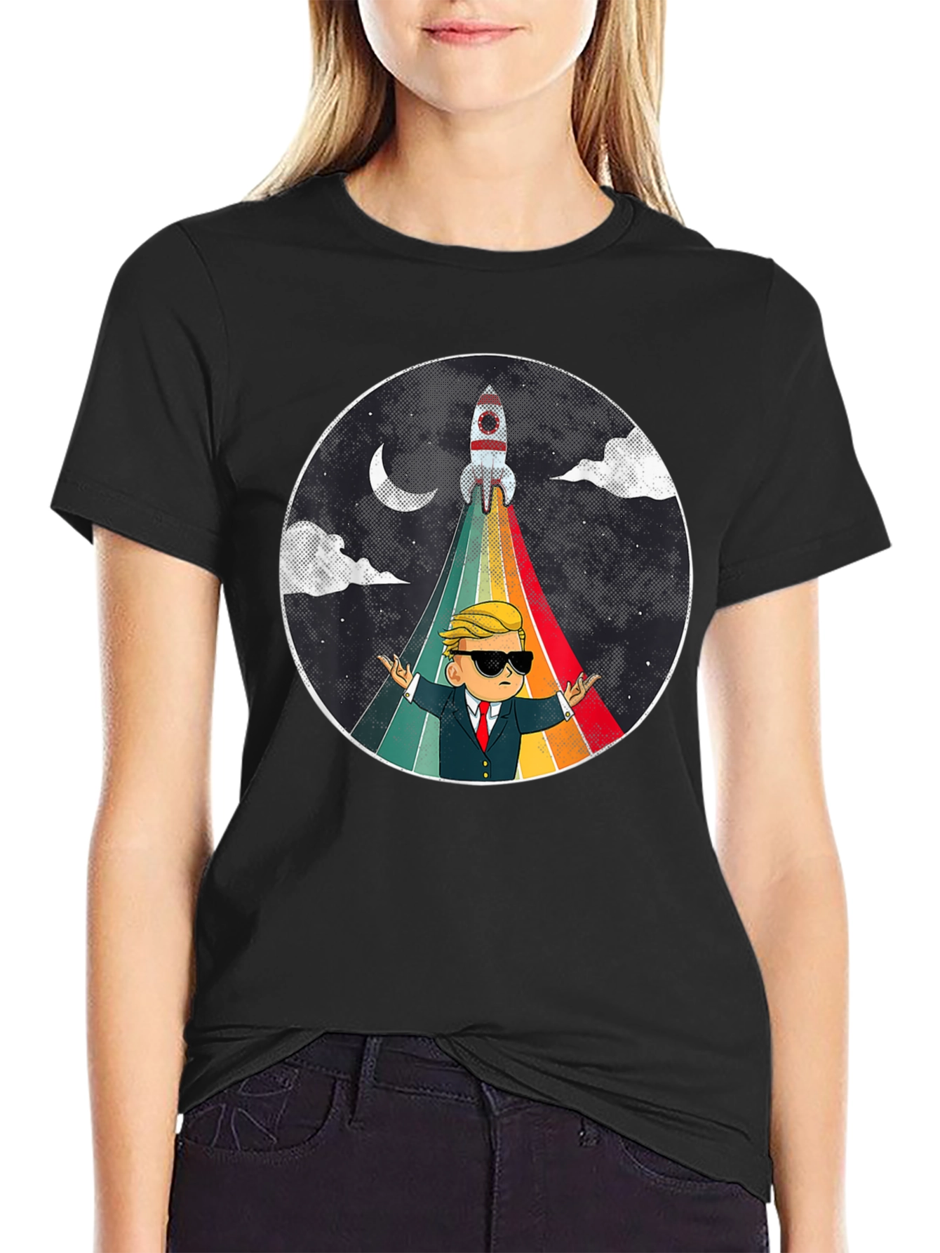 WallStreetBets Rocket Tee - To The Moon!