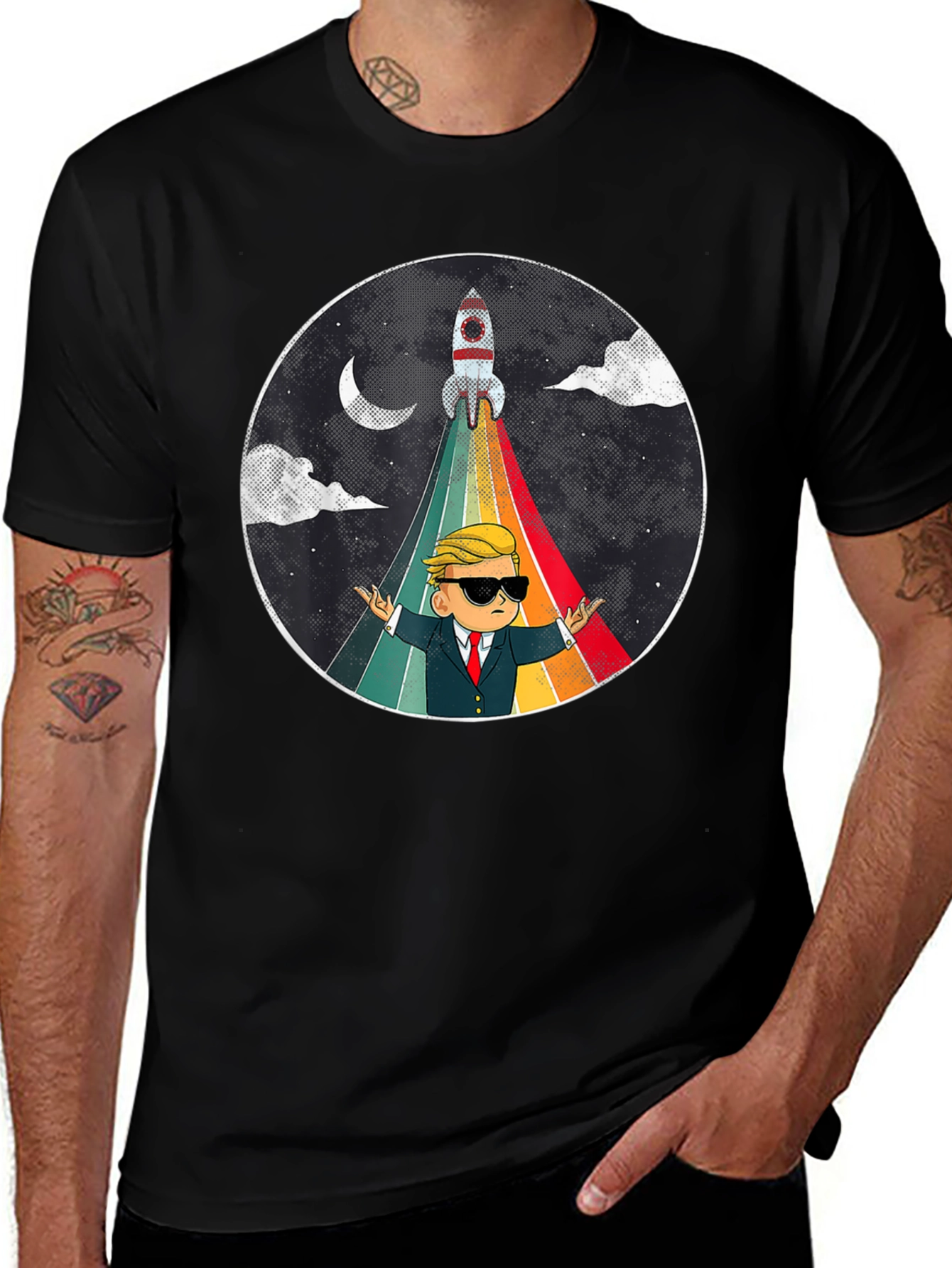 WallStreetBets Rocket Tee - To The Moon!