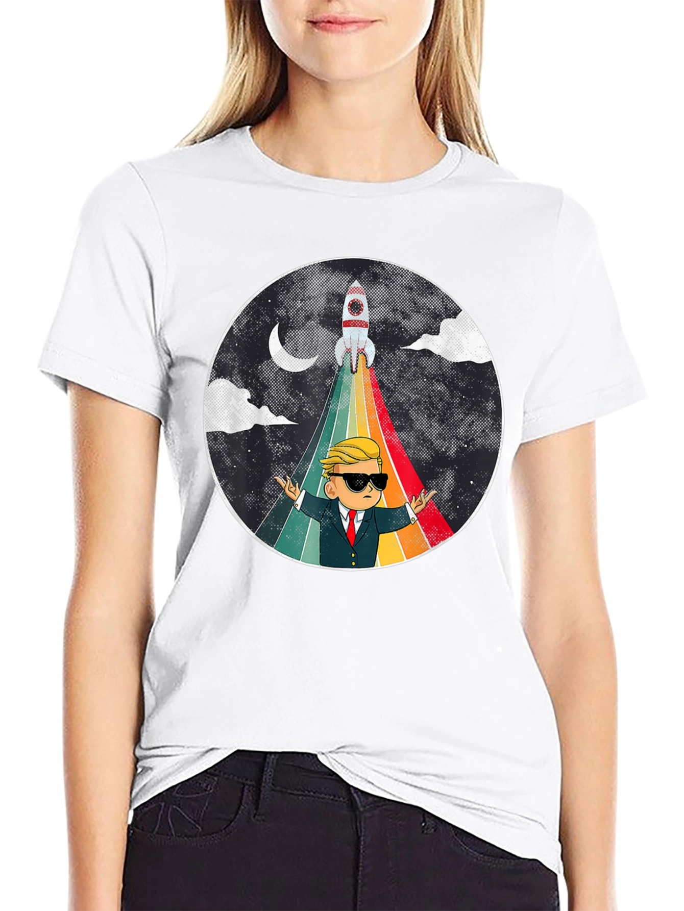 WallStreetBets Rocket Tee - To The Moon!