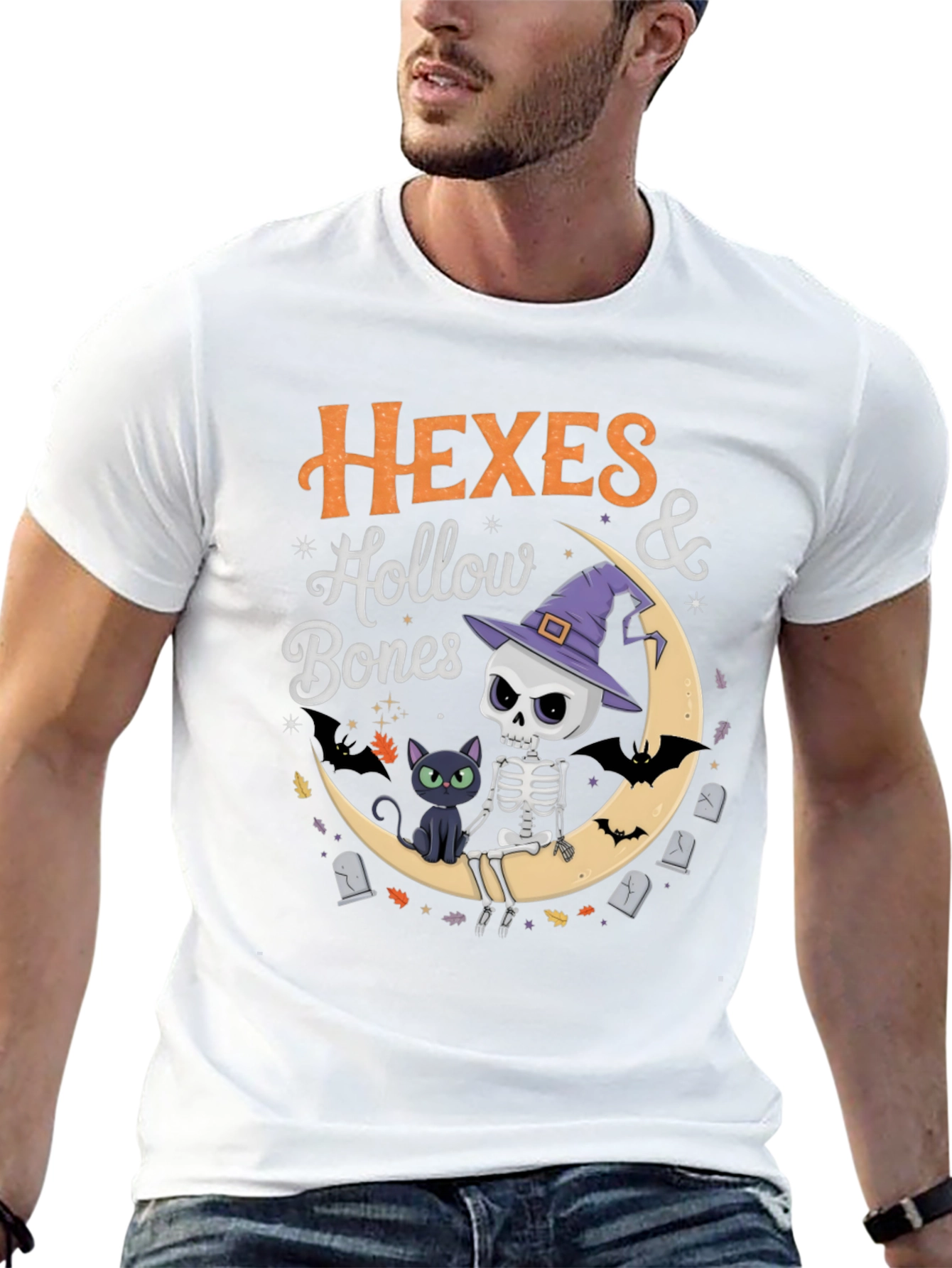 Hexes & Hollow Bones Halloween T-Shirt