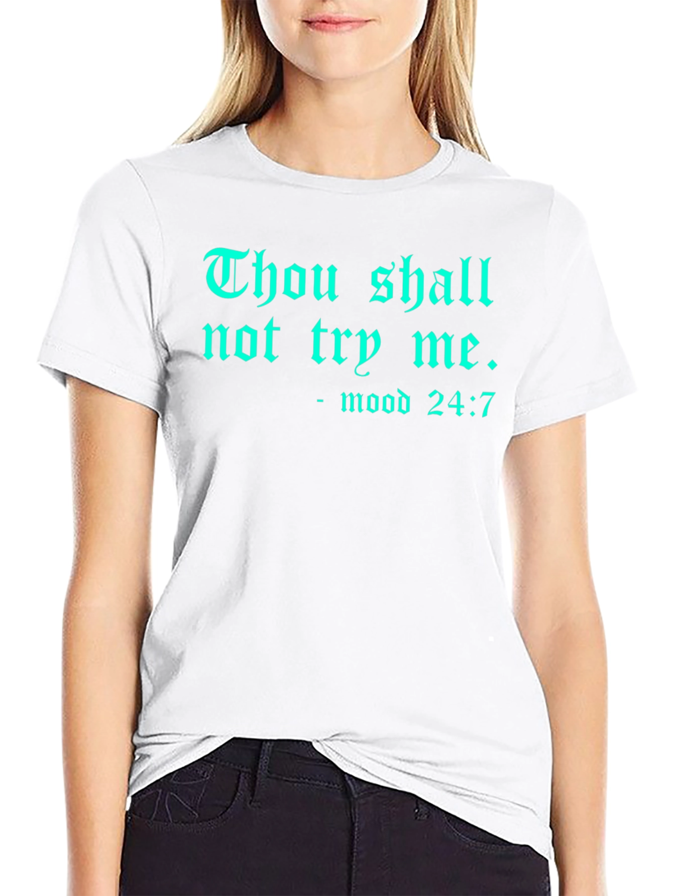 Thou Shall Not Try Me Graphic Tee