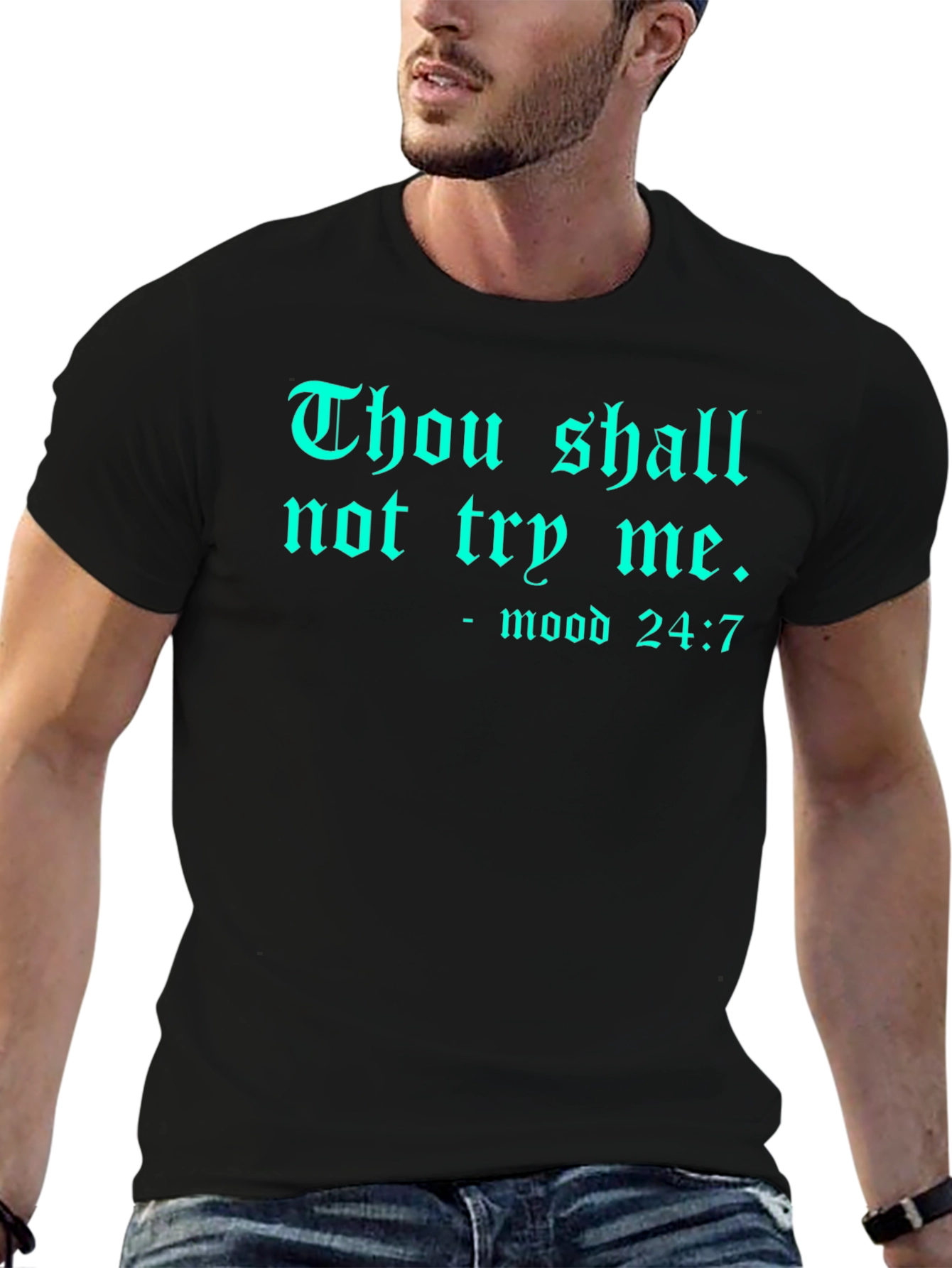 Thou Shall Not Try Me Graphic Tee