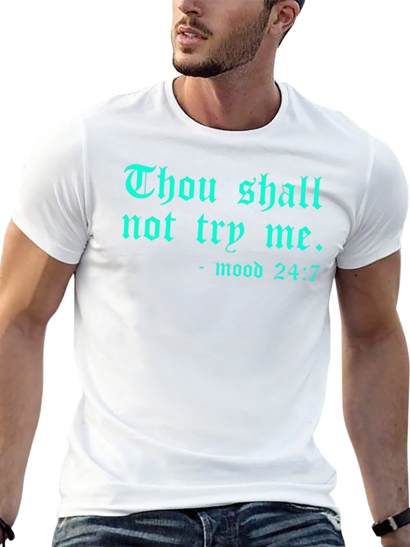 Thou Shall Not Try Me Graphic Tee