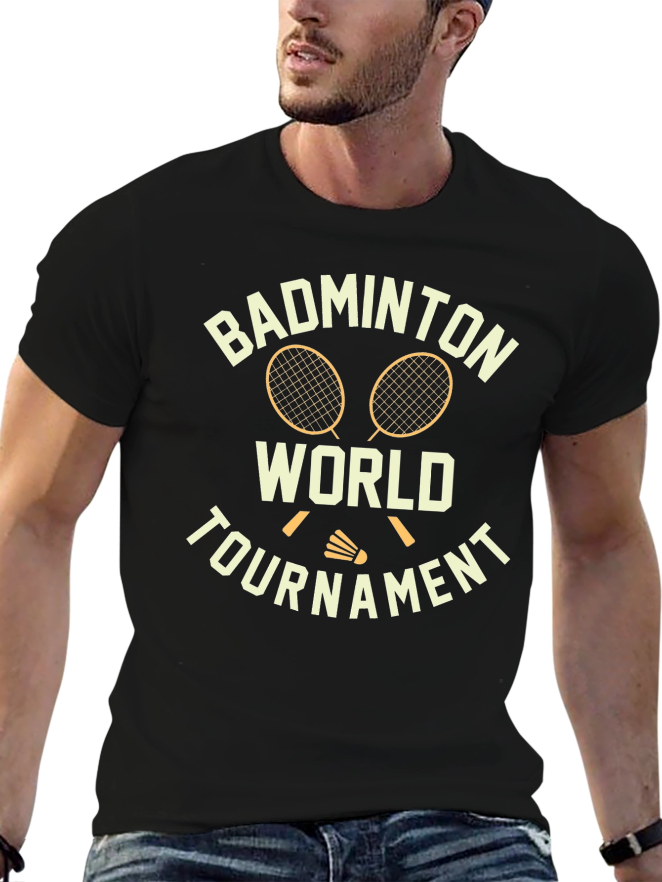 Badminton World Tournament Graphic Tee