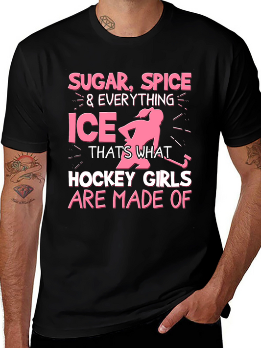 Hockey Girls T-Shirt - Sugar Spice & Ice