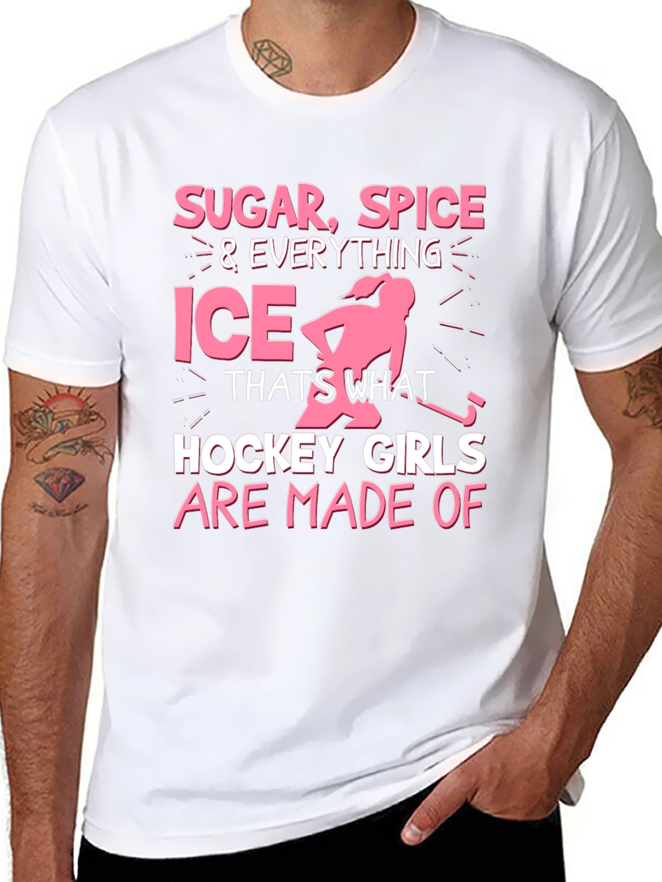 Hockey Girls T-Shirt - Sugar Spice & Ice