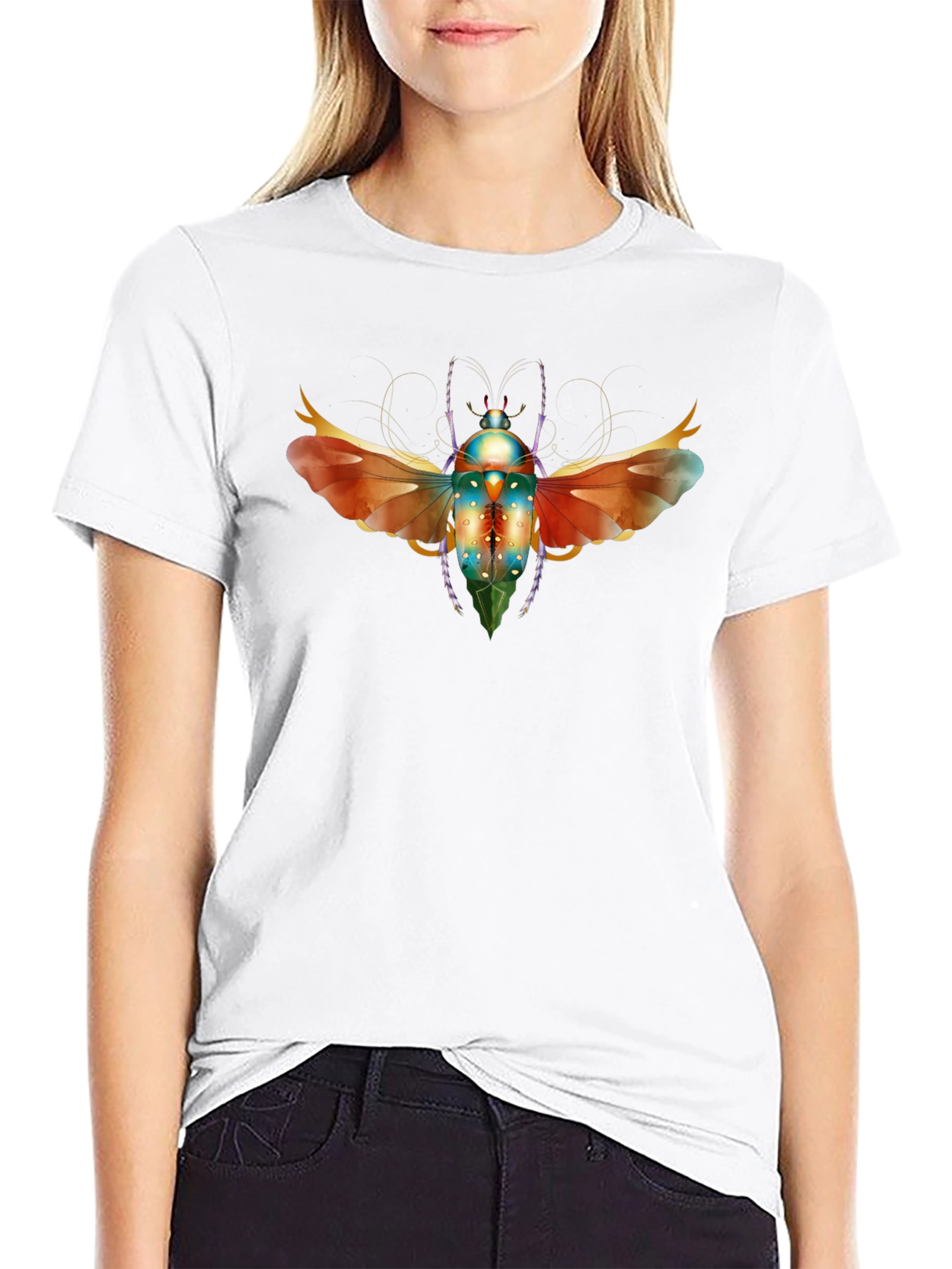 Bug Graphic Tee - Mens Black T-Shirt