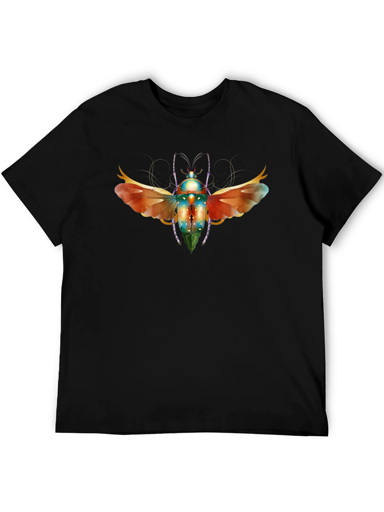 Bug Graphic Tee - Mens Black T-Shirt
